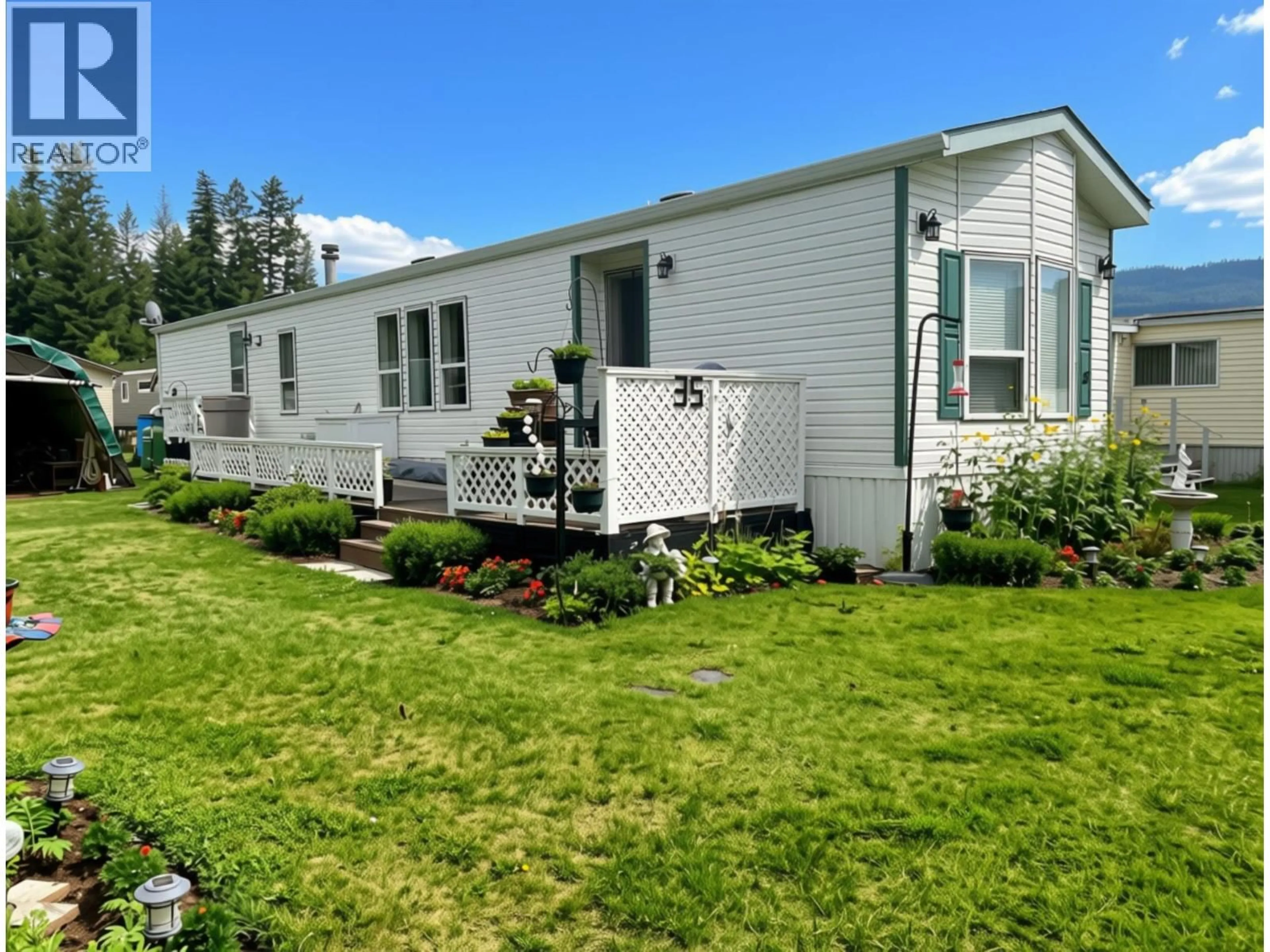 Home with vinyl exterior material, unknown for 35 - 4428 BARRIERE TOWN ROAD ROAD, Barriere British Columbia V0E1E0