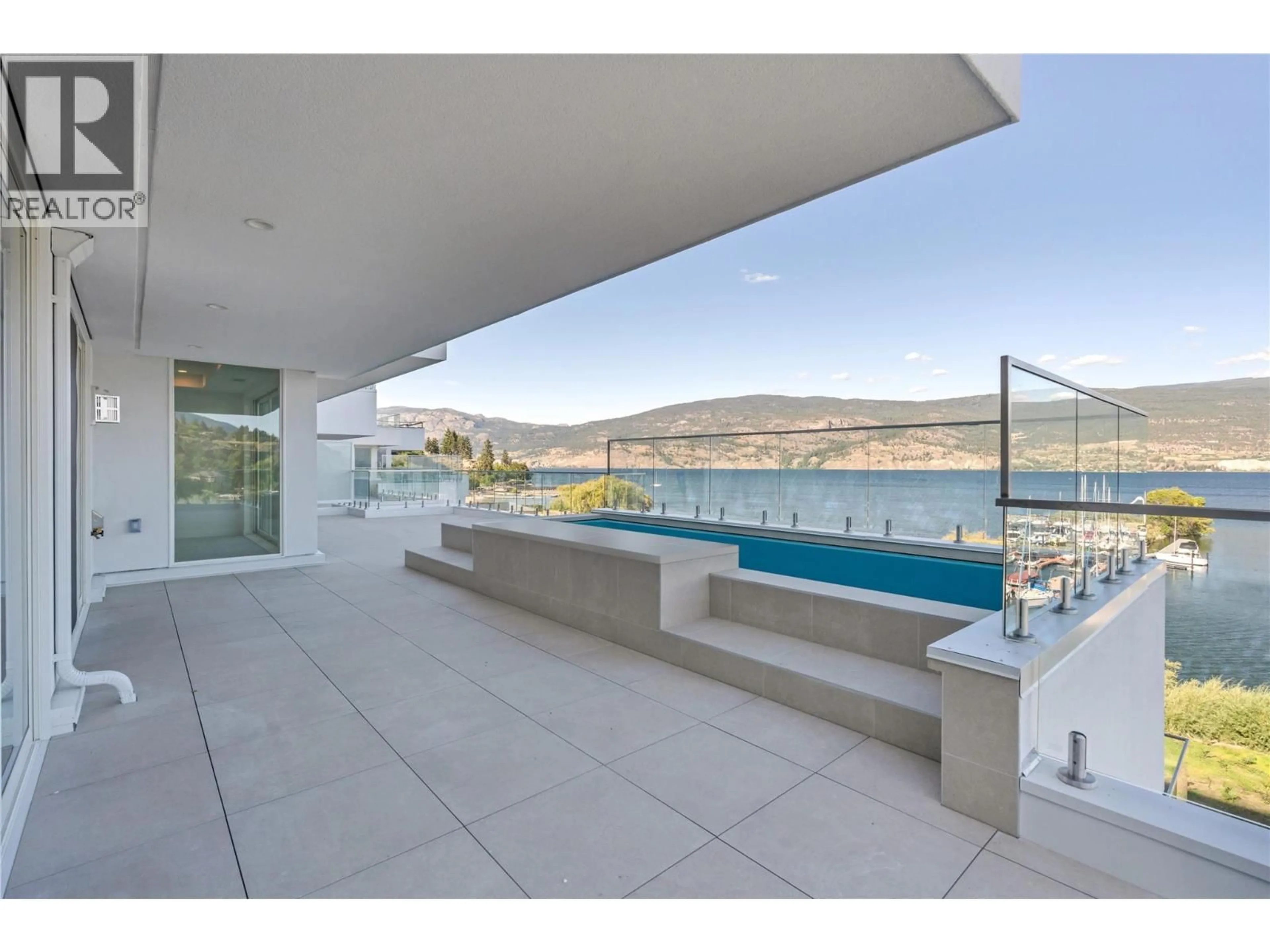 Patio, water/lake/river/ocean view for 401 - 13415 LAKESHORE DRIVE SOUTH, Summerland British Columbia V0H1Z1