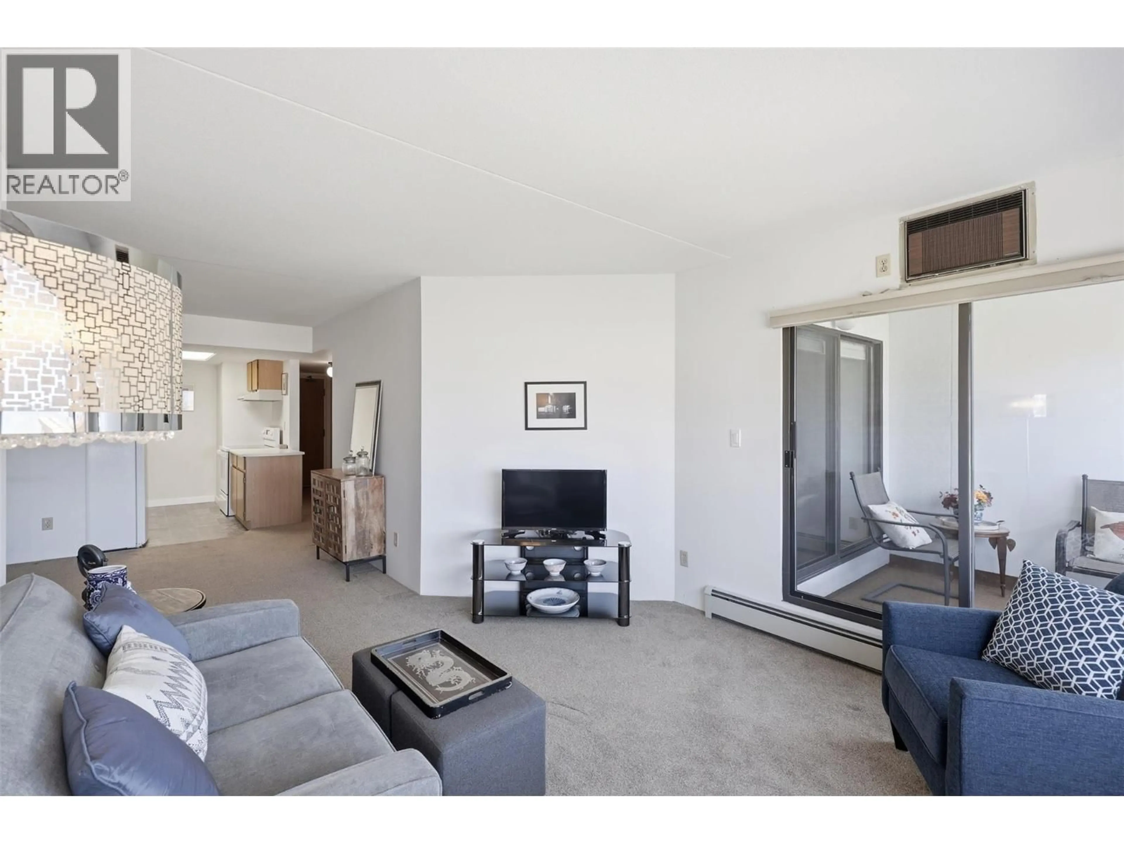 Living room with furniture, unknown for 701 - 525 NICOLA STREET, Kamloops British Columbia V2C6J5