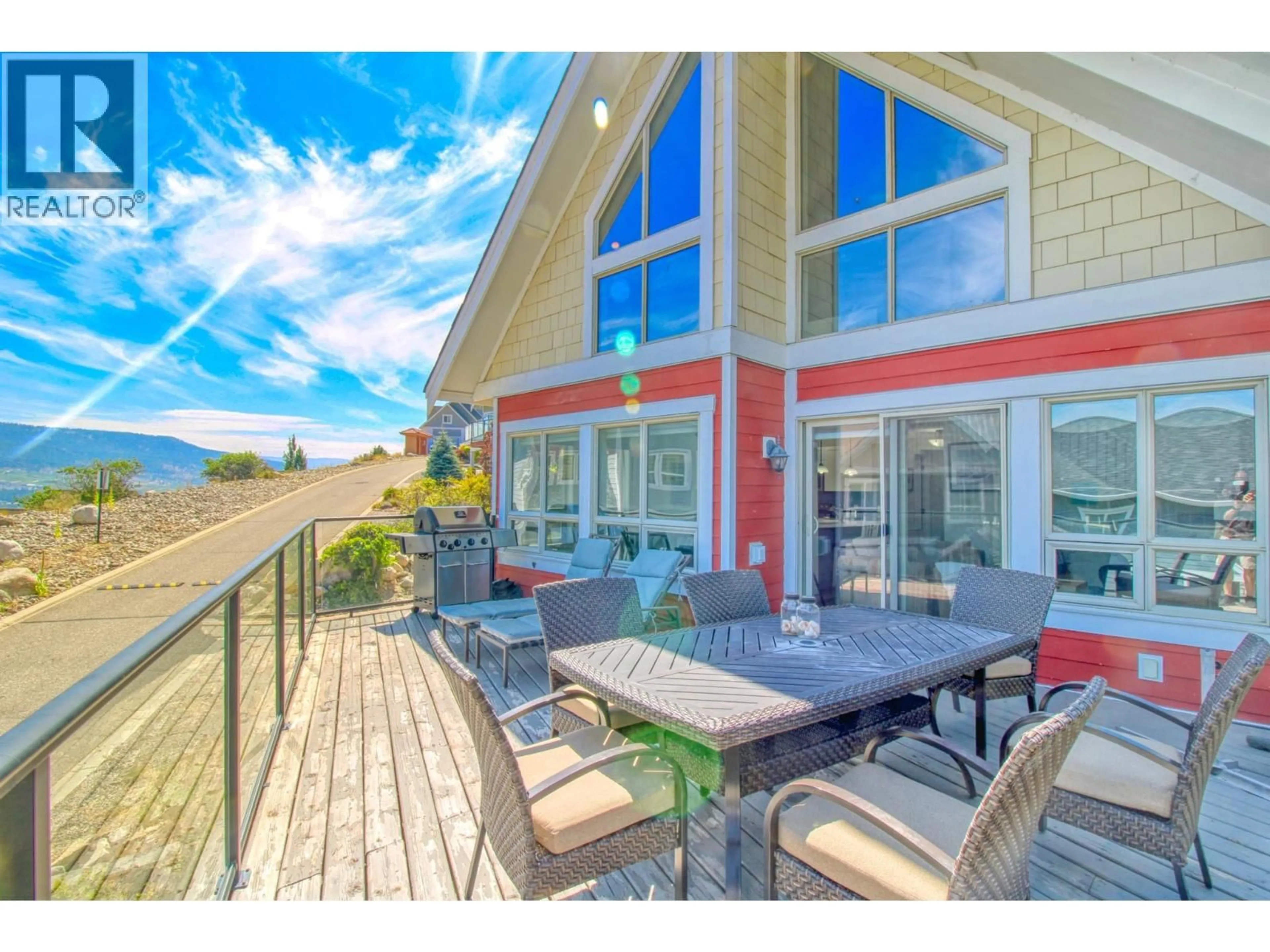 Patio, water/lake/river/ocean view for 160 - 6810 SANTIAGO LOOP, Kelowna British Columbia V1Z3R8