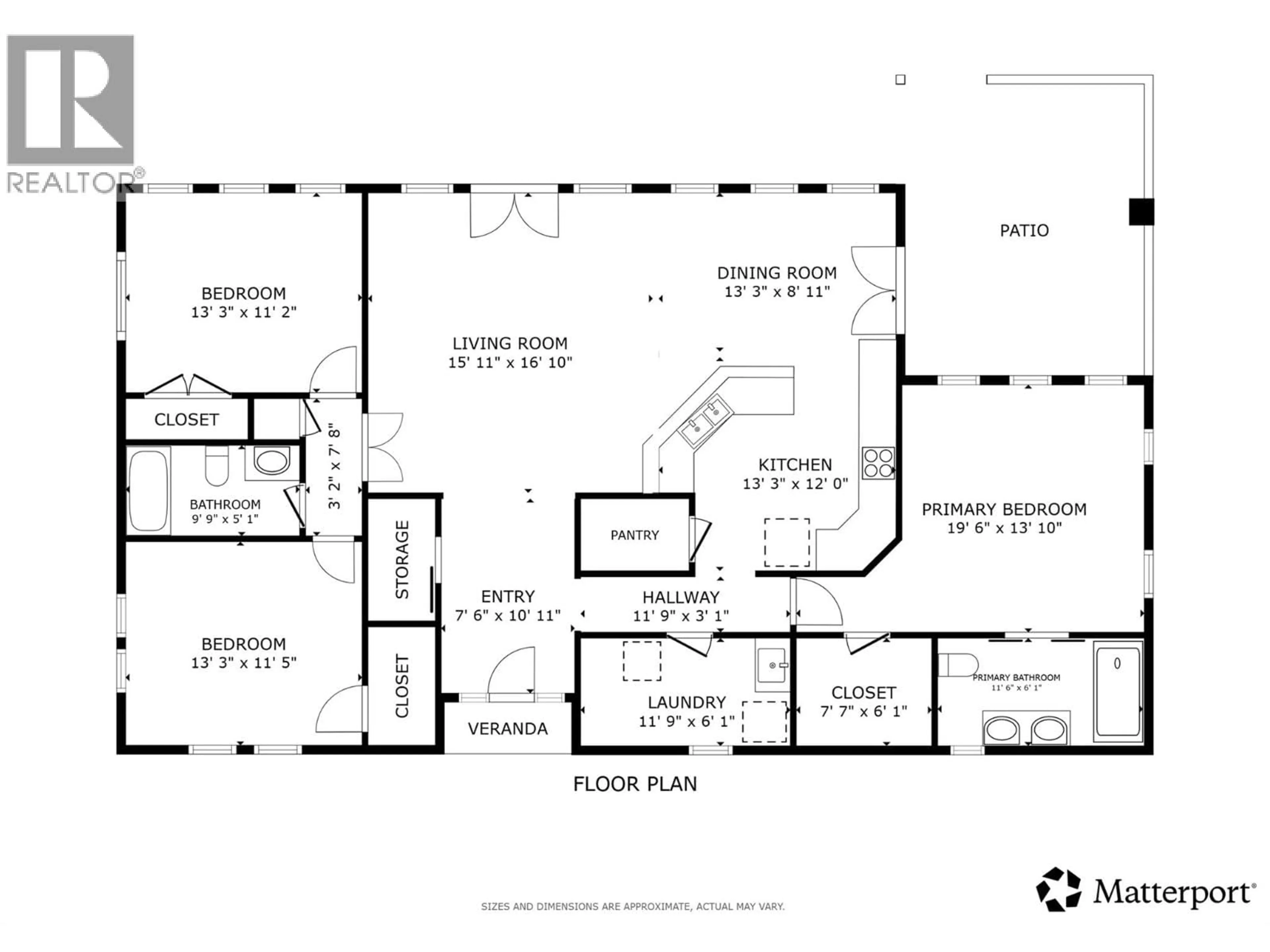 Floor plan for 7272 DUNWATERS ROAD, Kelowna British Columbia V1Z3W4