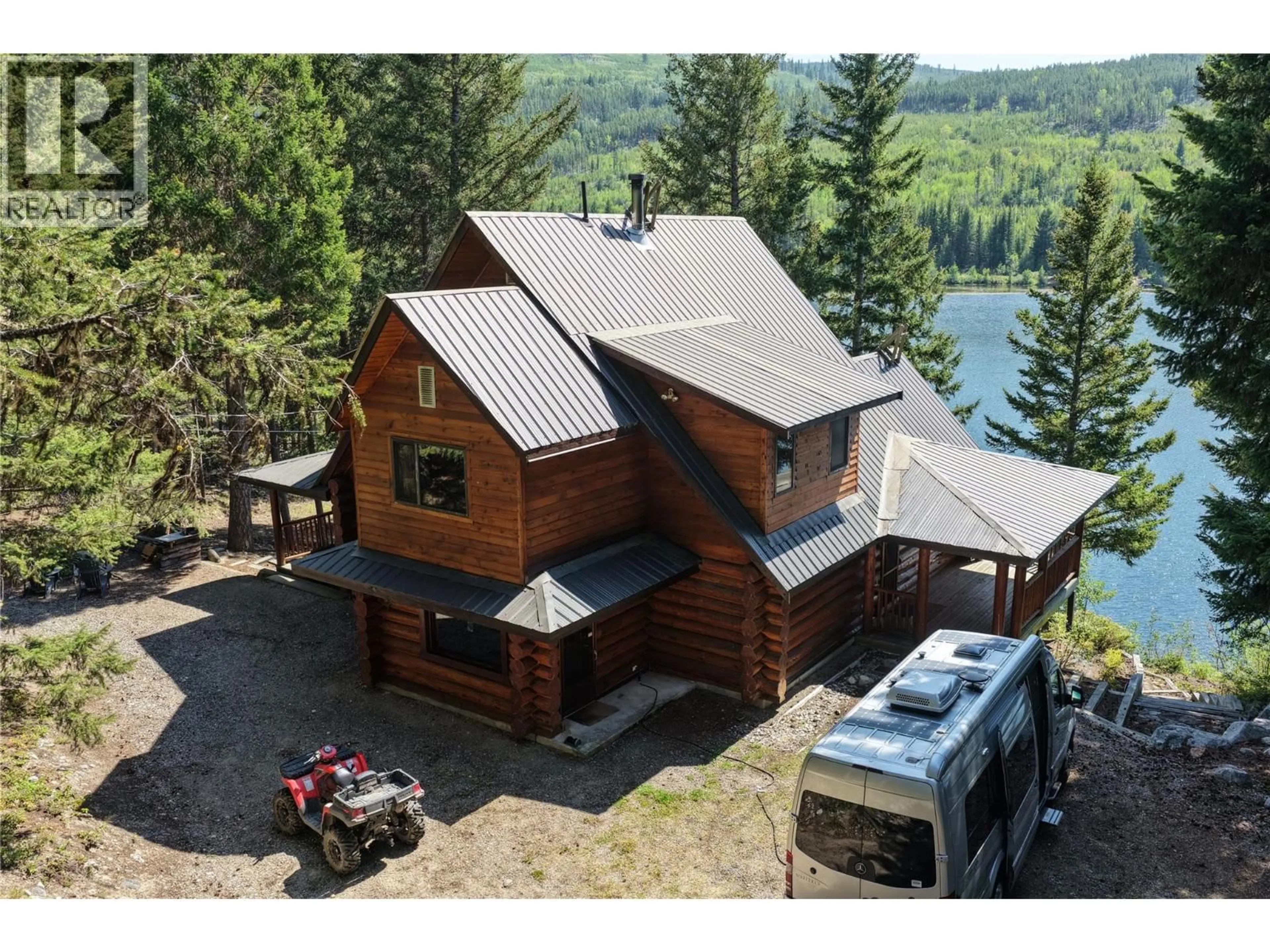 A pic from outside/outdoor area/front of a property/back of a property/a pic from drone, water/lake/river/ocean view for 4221 PRINCETON-SUMMERLAND ROAD, Princeton British Columbia V0X1W0