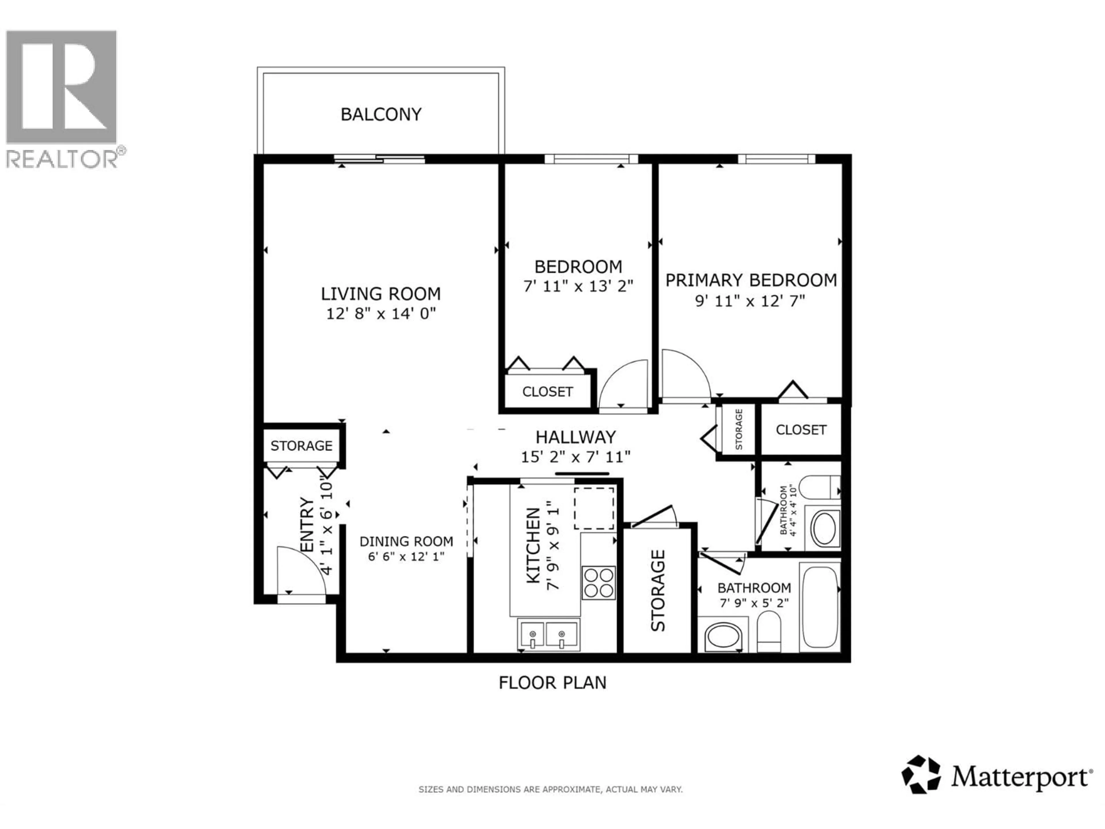 Floor plan for 400 - 3160 DE MONTREUIL COURT, Kelowna British Columbia V1W3W3