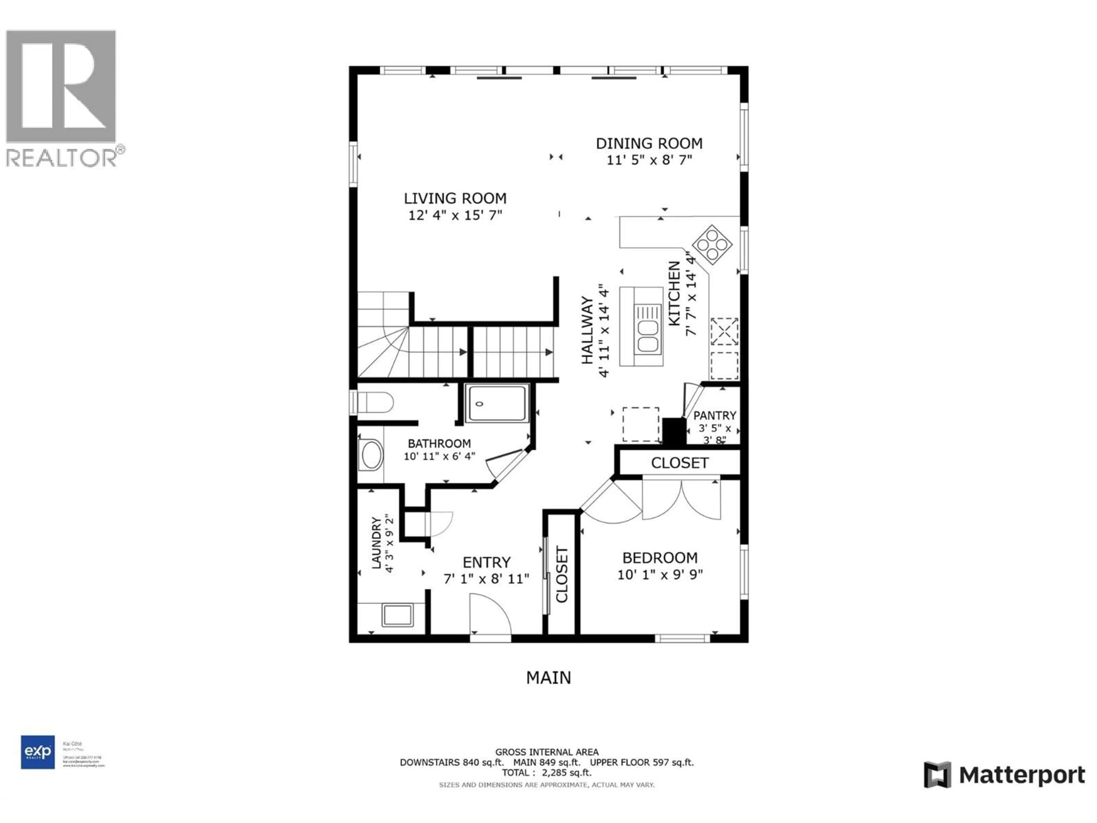 Floor plan for 6666 ZEEBEN ROAD, Ymir British Columbia V0G2K0