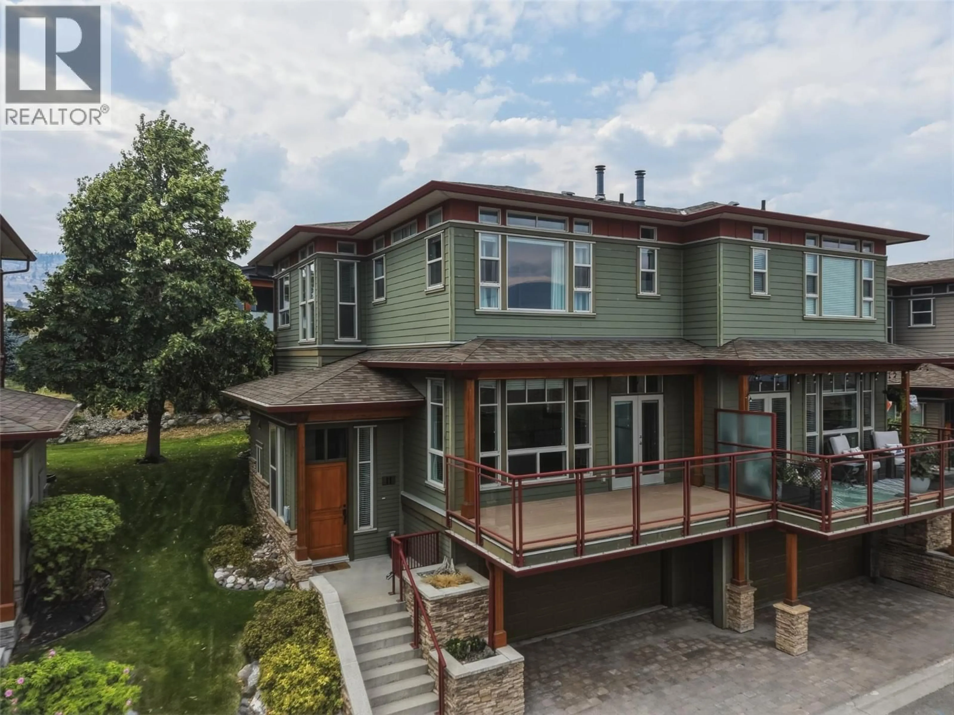 A pic from outside/outdoor area/front of a property/back of a property/a pic from drone, unknown for 11 - 175 HOLLOWAY DRIVE, Kamloops British Columbia V1S0B2