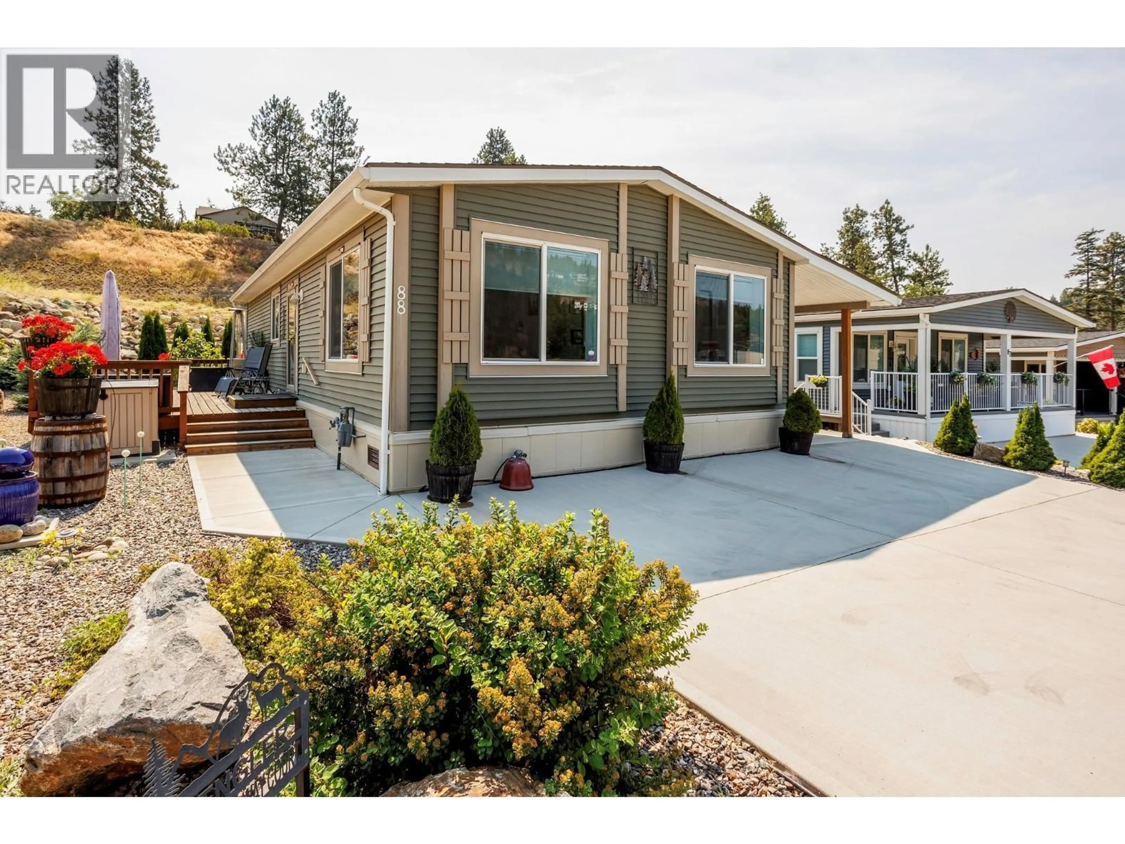 Home with vinyl exterior material, mountain view for 88 - 1835 NANCEE WAY COURT, Kelowna British Columbia V1Z4C1