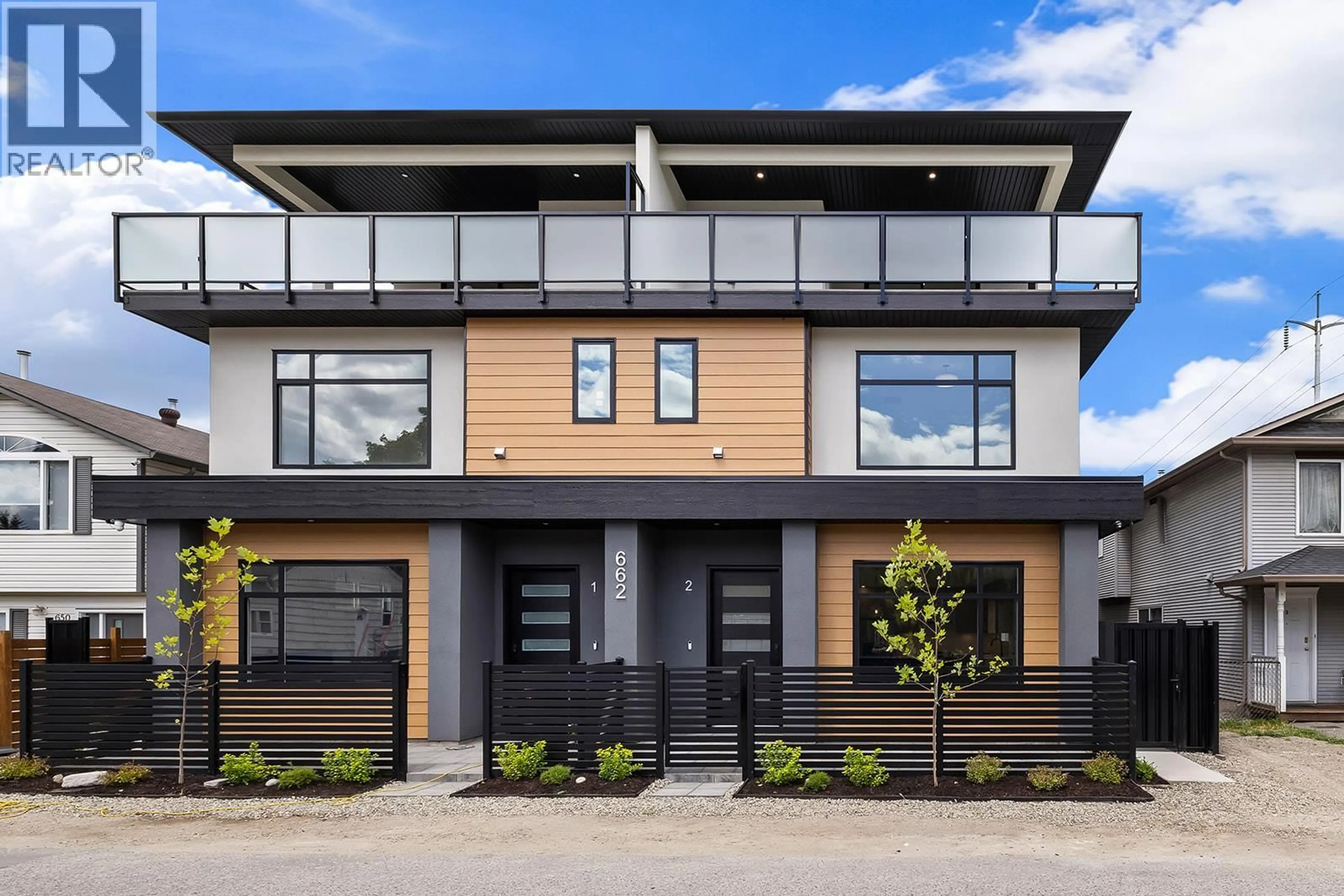 Home with brick exterior material, street for 2 - 662 BIRCH AVENUE, Kelowna British Columbia V1Y3H1