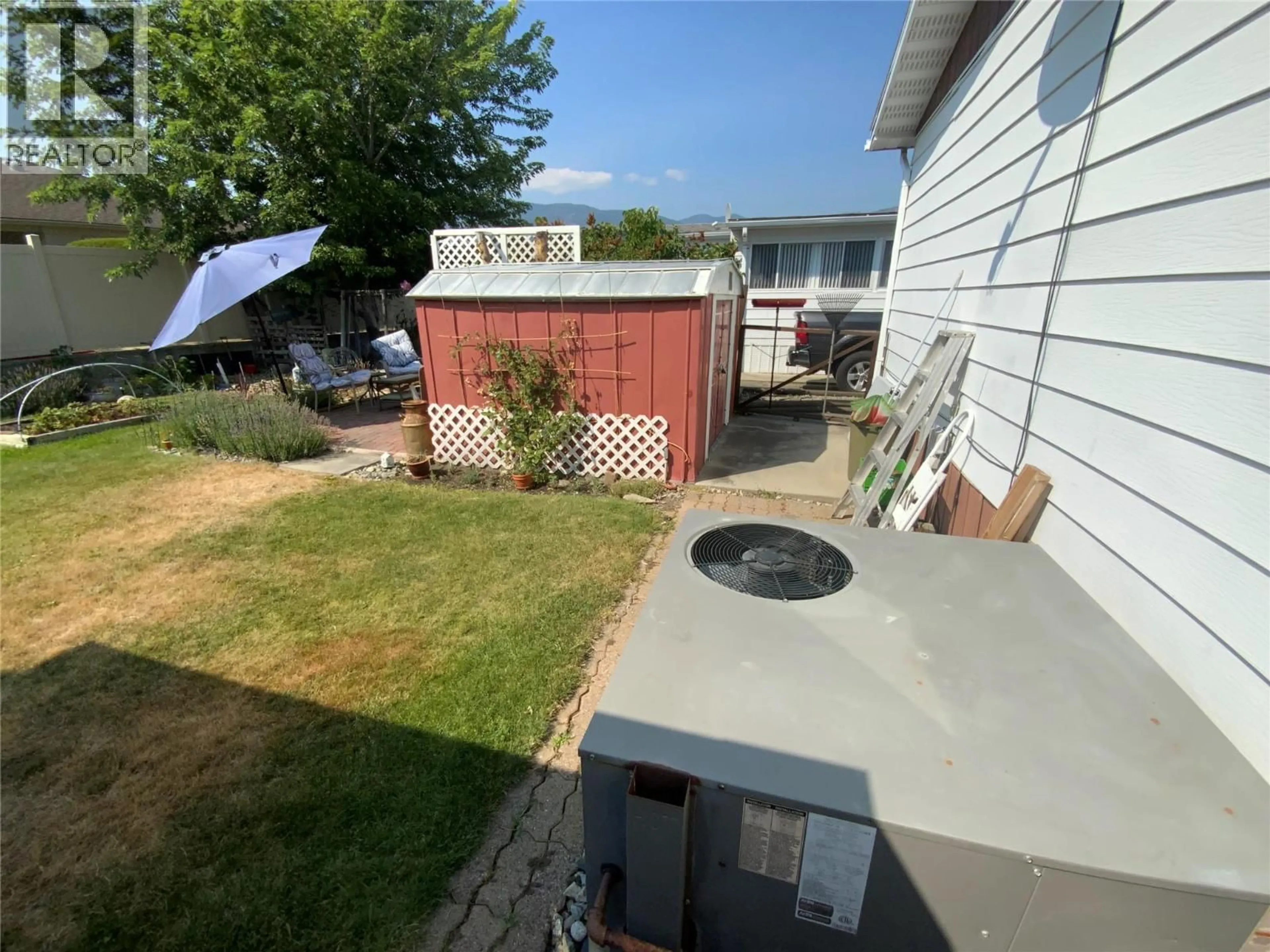 A pic from outside/outdoor area/front of a property/back of a property/a pic from drone, street for 219 - 3105 SOUTH MAIN STREET, Penticton British Columbia V2A7H1