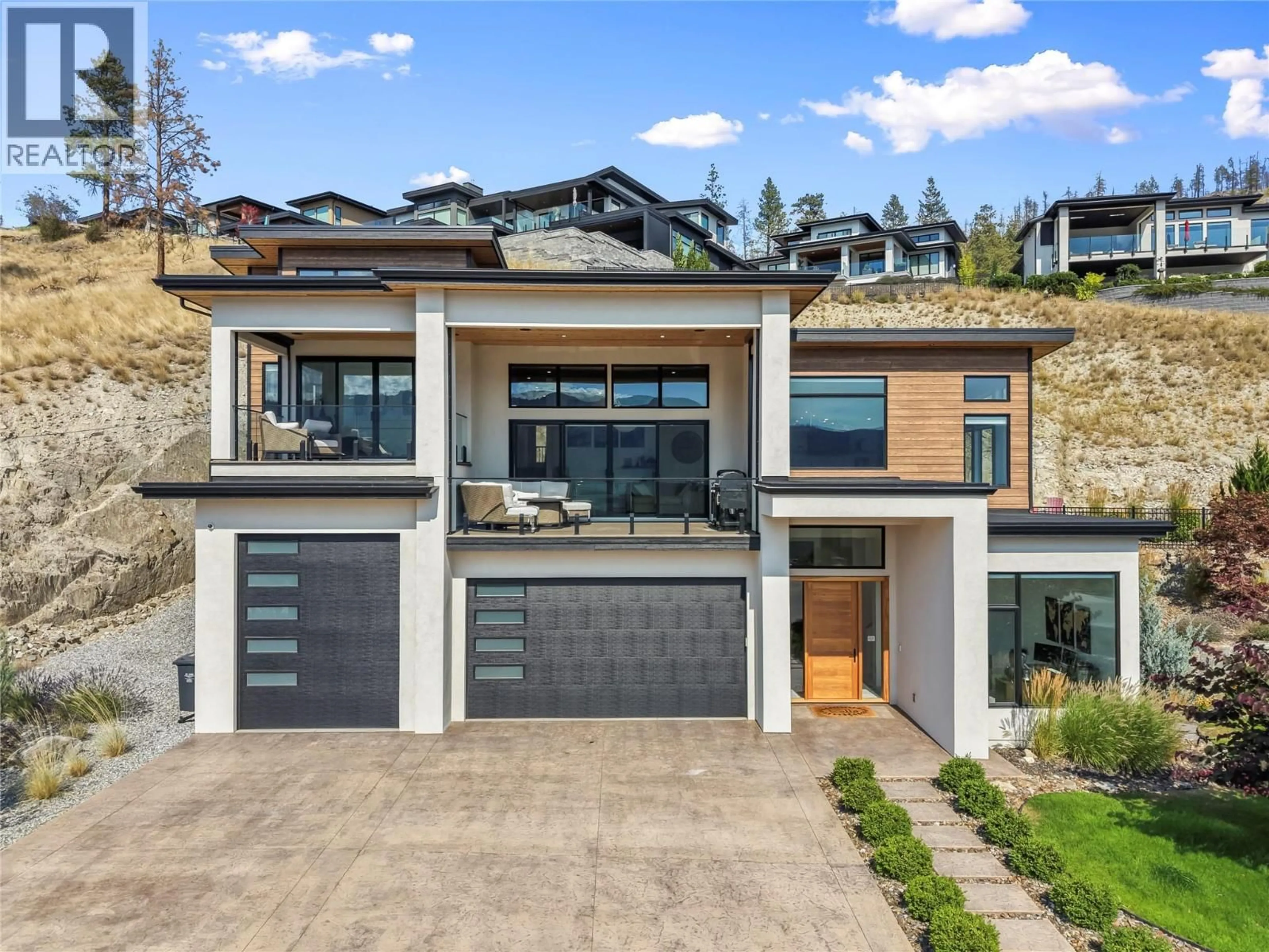 Home with brick exterior material, street for 9815 BEACON HILL CRESCENT, Lake Country British Columbia V4V0A5