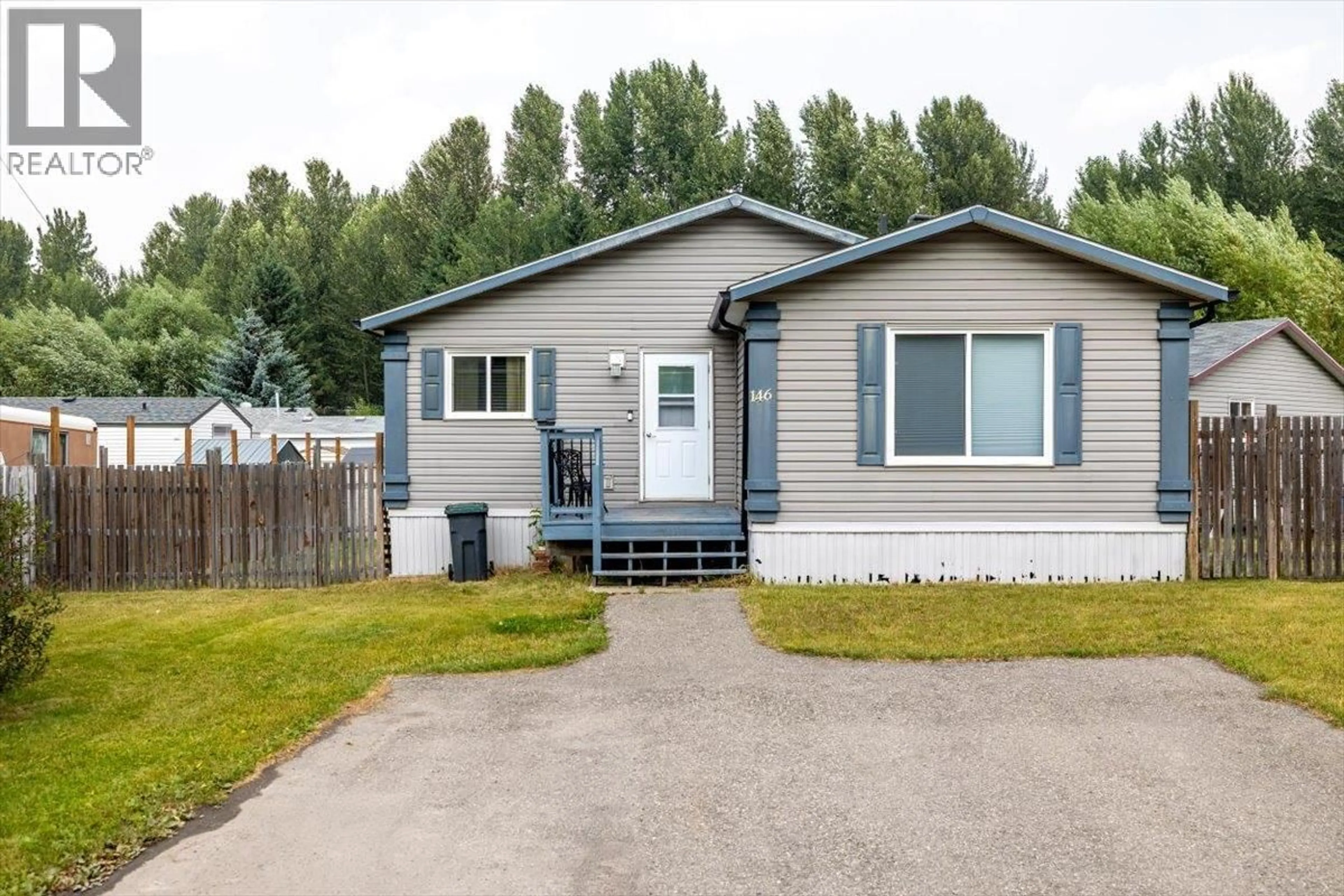Home with vinyl exterior material, street for 146 - 100 ASPEN DRIVE, Sparwood British Columbia V0B2G0