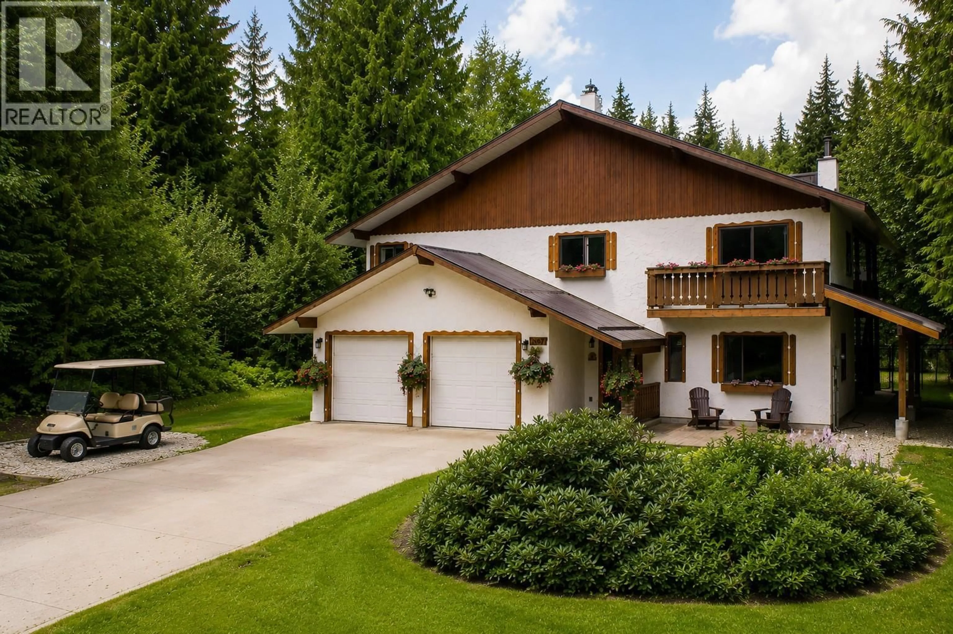 Home with vinyl exterior material, mountain view for 1587 PRATICO ROAD, Revelstoke British Columbia V0E2S1