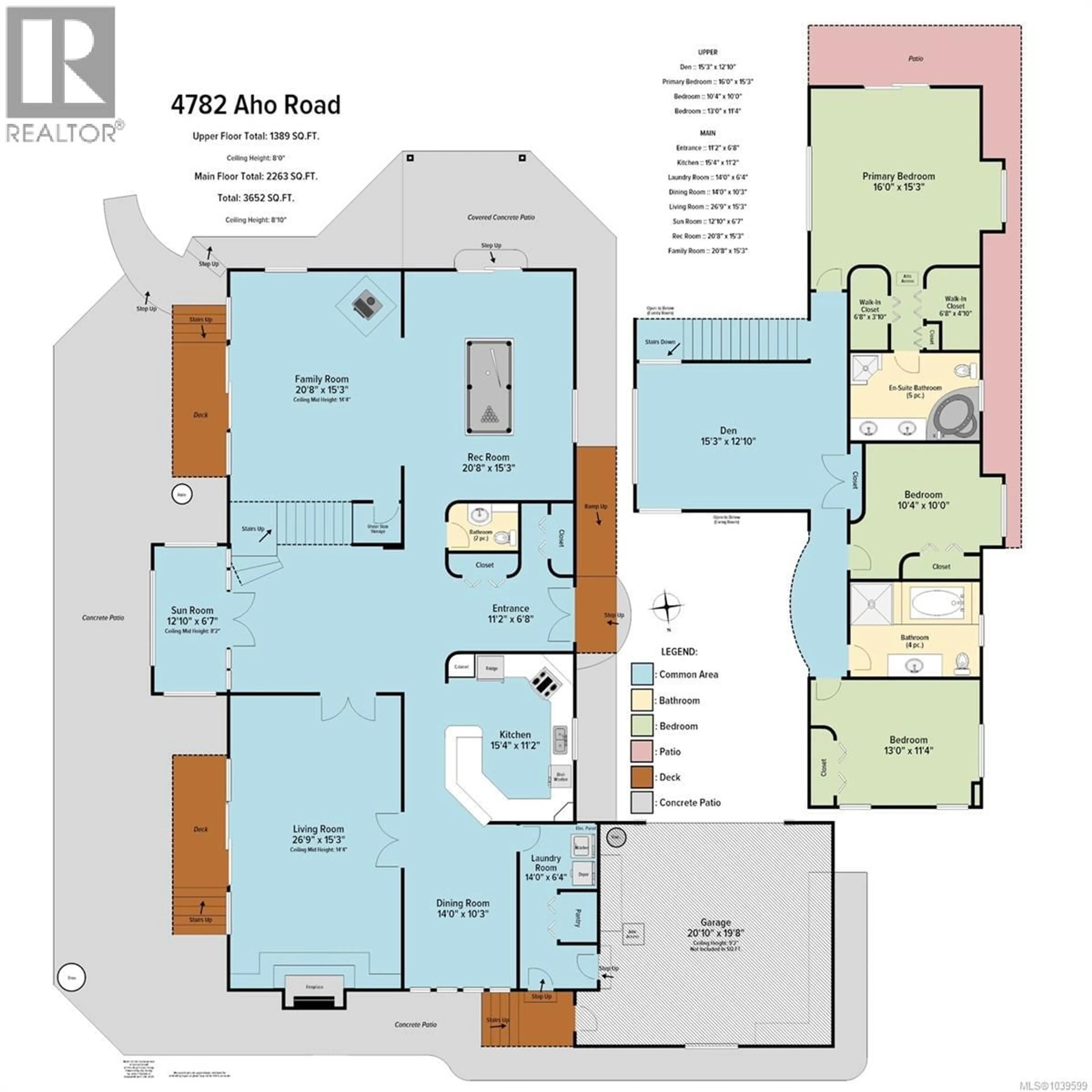 Floor plan for 4782 AHO ROAD, Ladysmith British Columbia V9G1G8