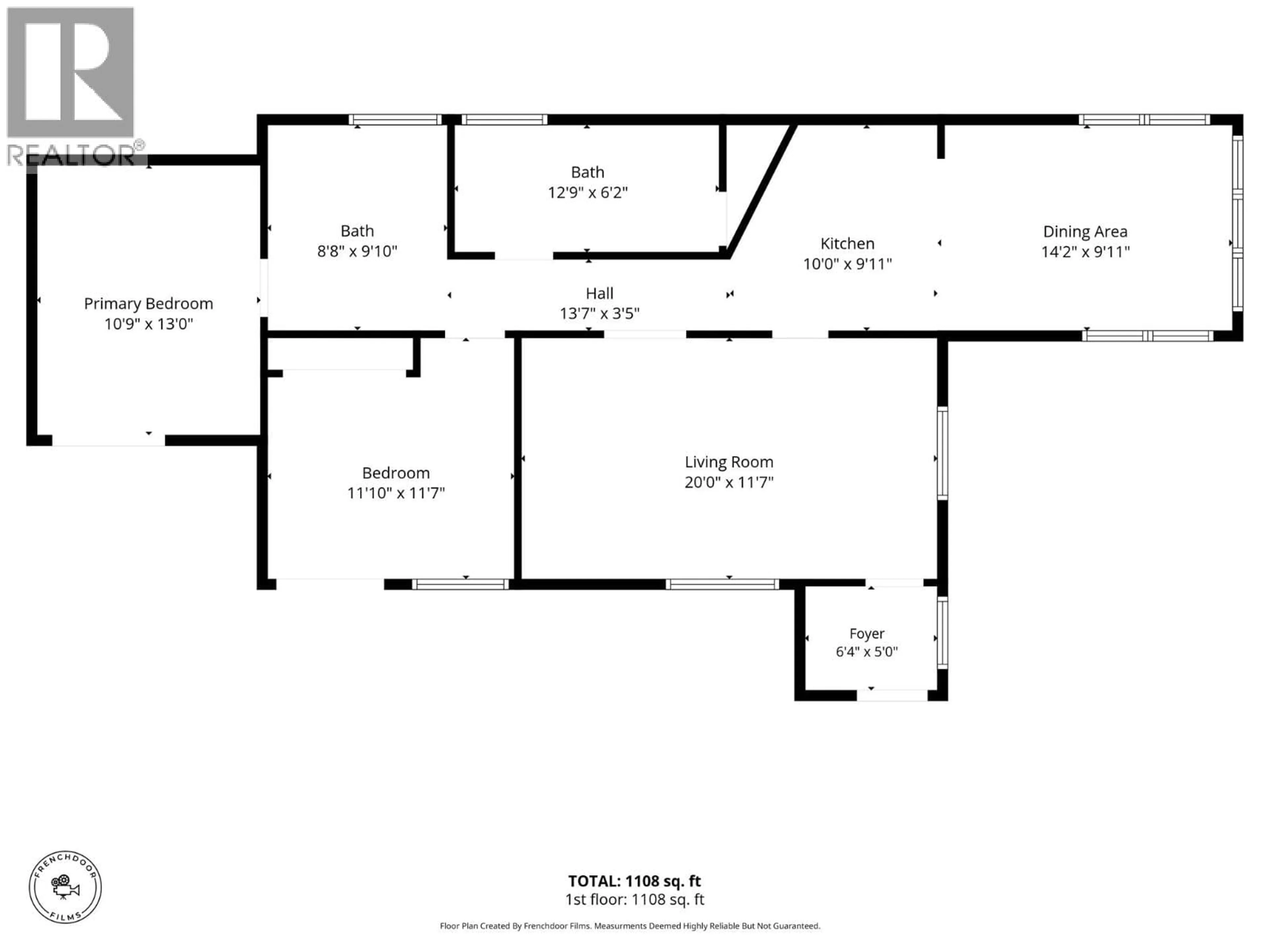 Floor plan for 443 MORGAN AVENUE, Merritt British Columbia V0K1Y0