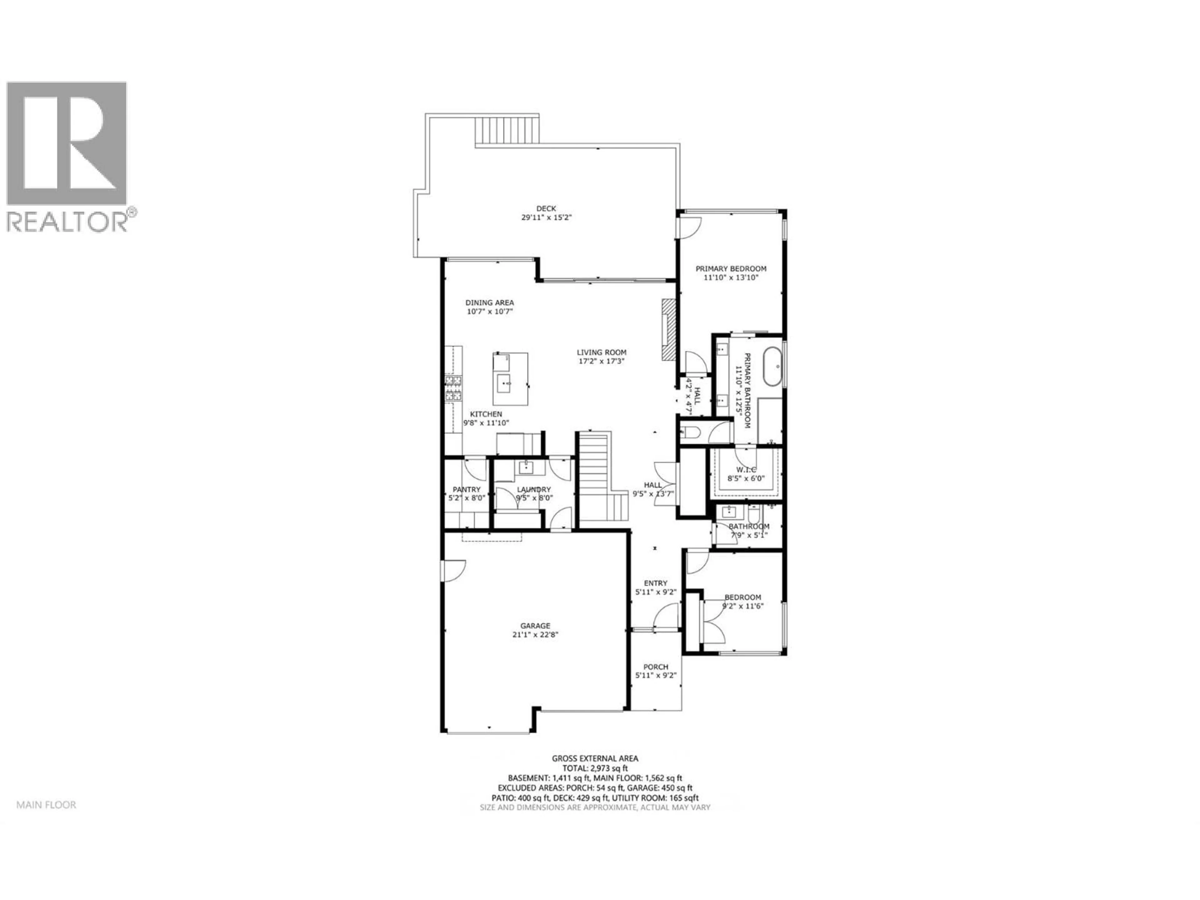 Floor plan for 2698 KOYAMA ROAD, Lake Country British Columbia V4V1H5