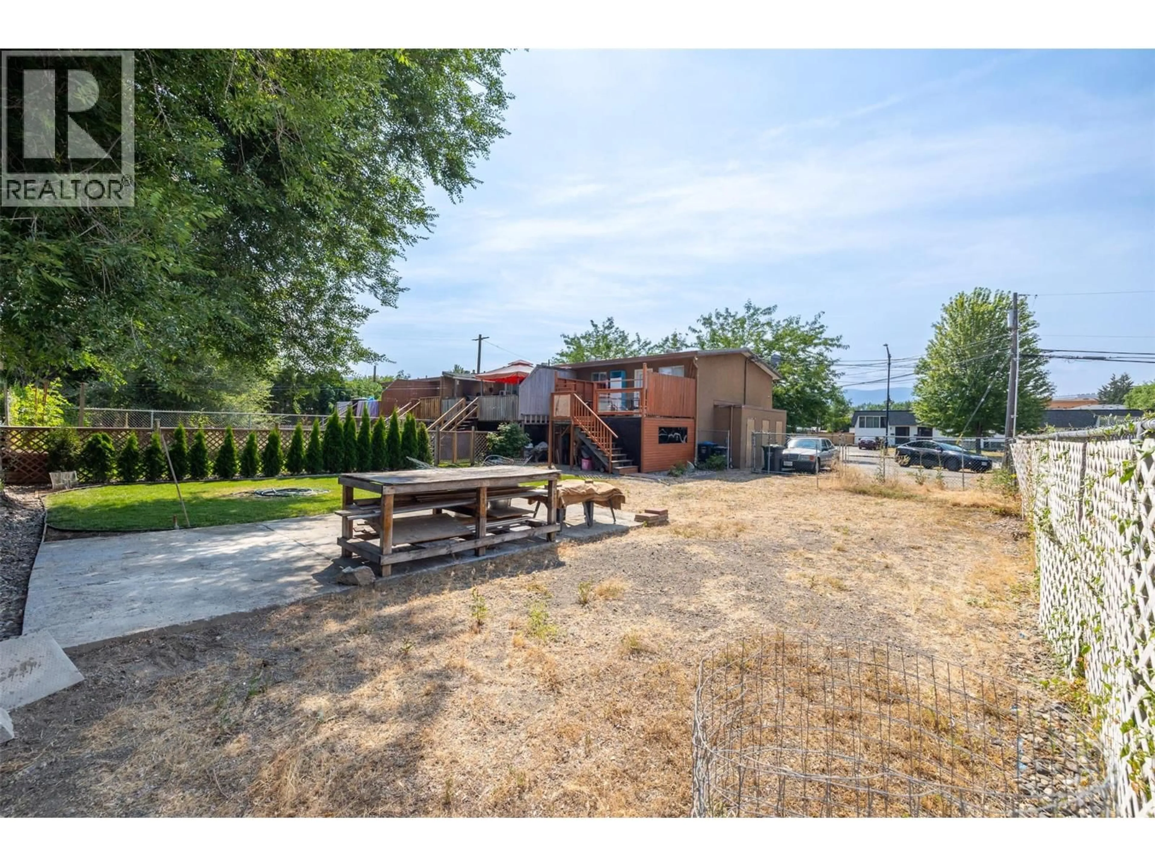 A pic from outside/outdoor area/front of a property/back of a property/a pic from drone, street for 1158 HOUGHTON ROAD, Kelowna British Columbia V1X2C9