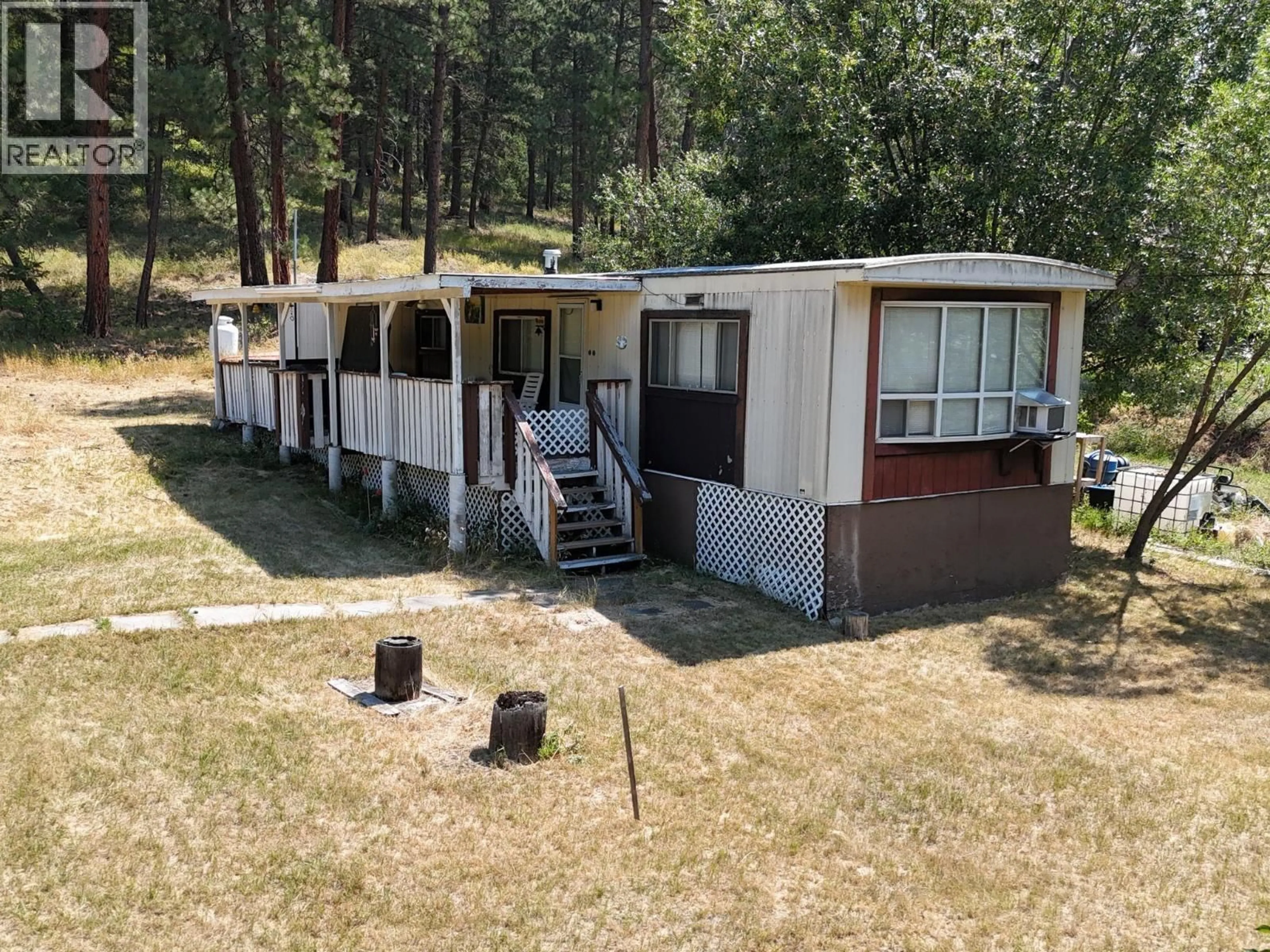 A pic from outside/outdoor area/front of a property/back of a property/a pic from drone, unknown for 6294 ASH ROAD, Wasa British Columbia V0B2K0