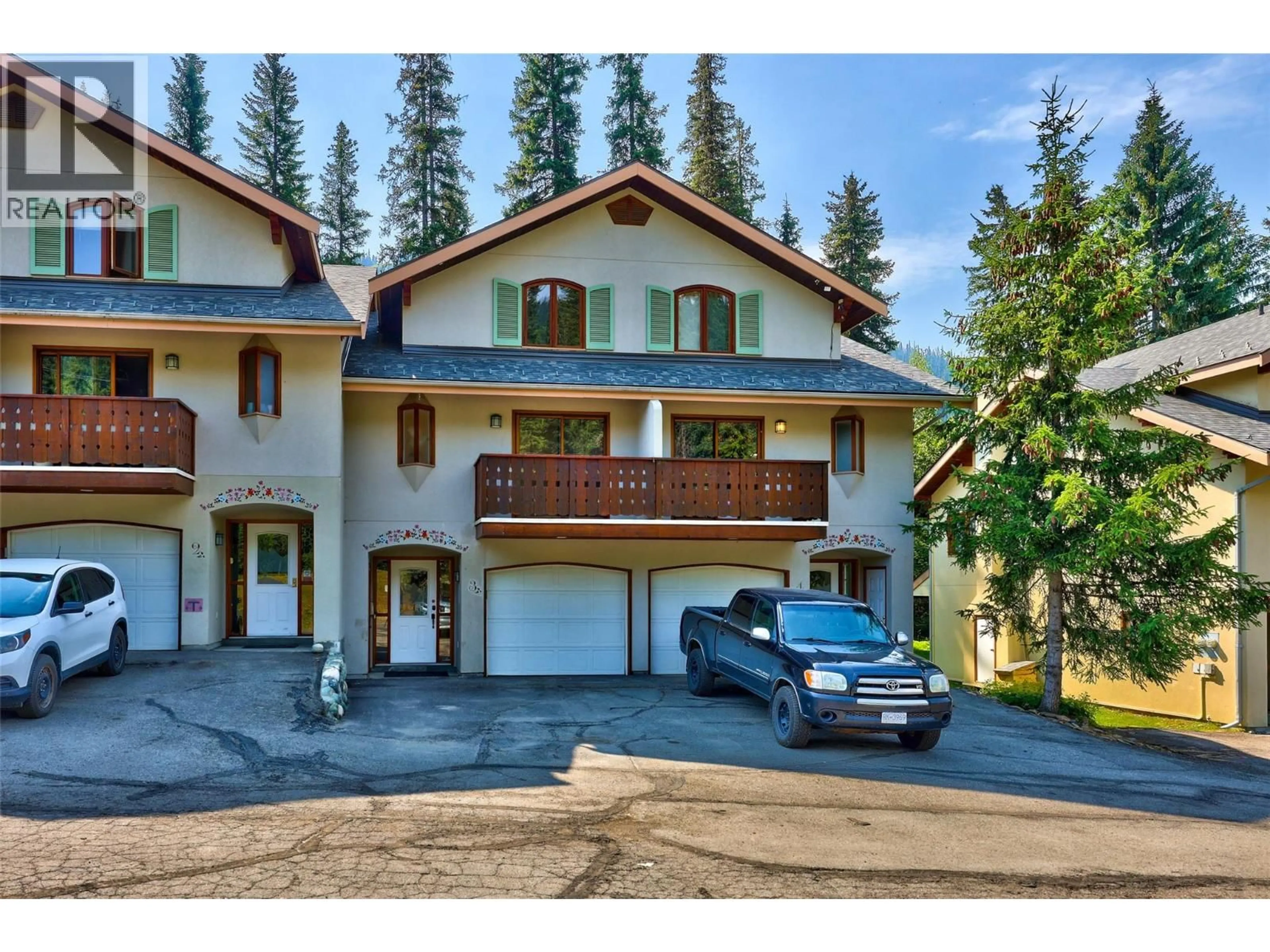 A pic from outside/outdoor area/front of a property/back of a property/a pic from drone, unknown for 3 - 2160 SUN PEAKS ROAD, Sun Peaks British Columbia V0E5N0