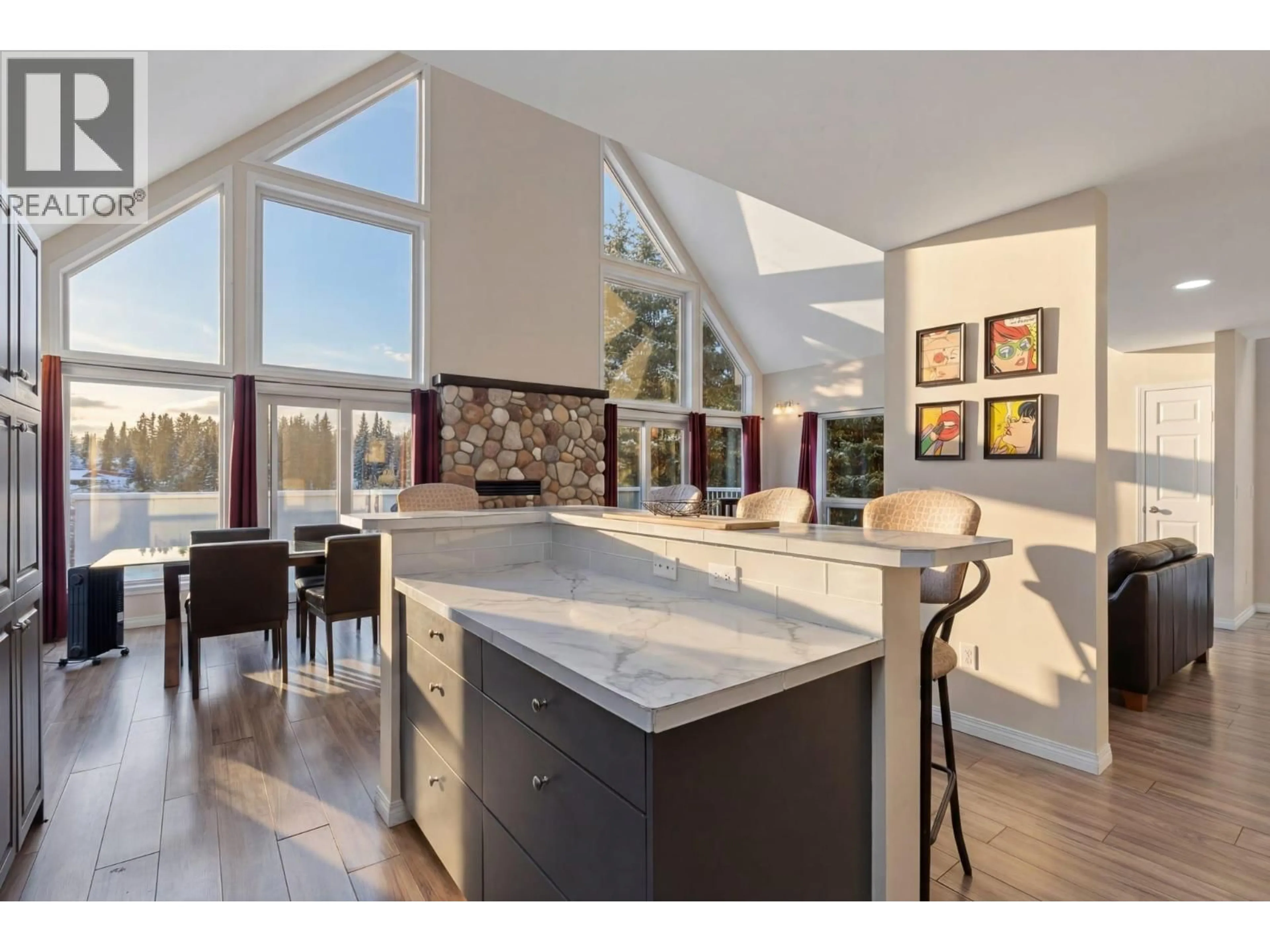Open concept kitchen, ceramic/tile floor for 9315 PARADISE ROAD, Kelowna British Columbia V0H1N1