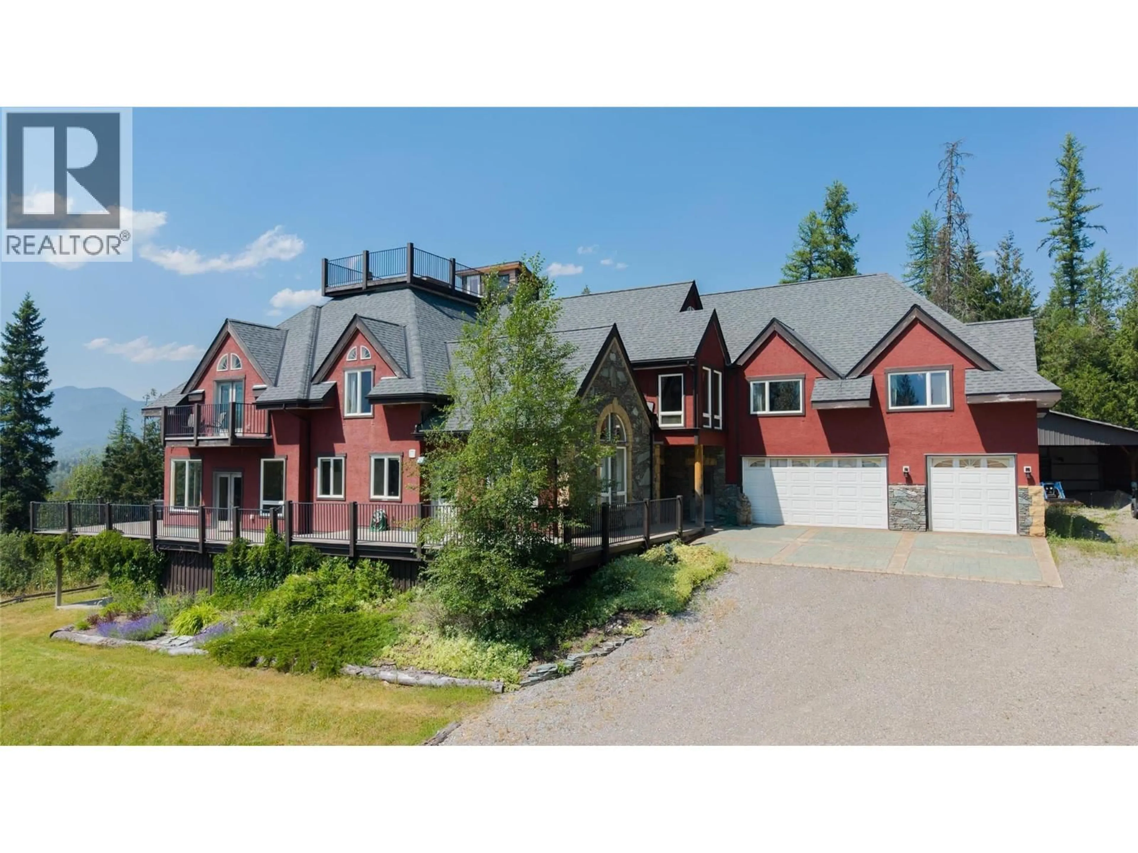 A pic from outside/outdoor area/front of a property/back of a property/a pic from drone, unknown for 3934 COKATO ROAD, Fernie British Columbia V0B1M4