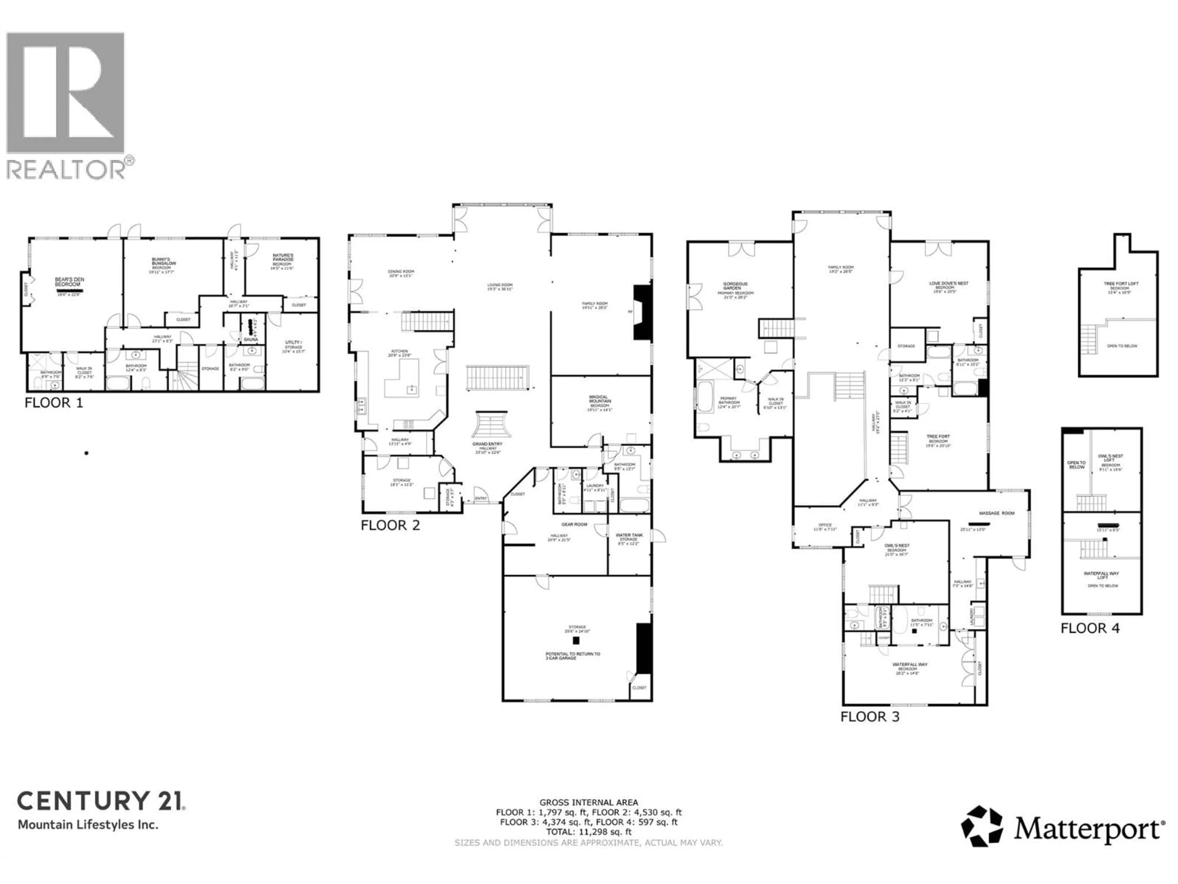 Floor plan for 3934 COKATO ROAD, Fernie British Columbia V0B1M4