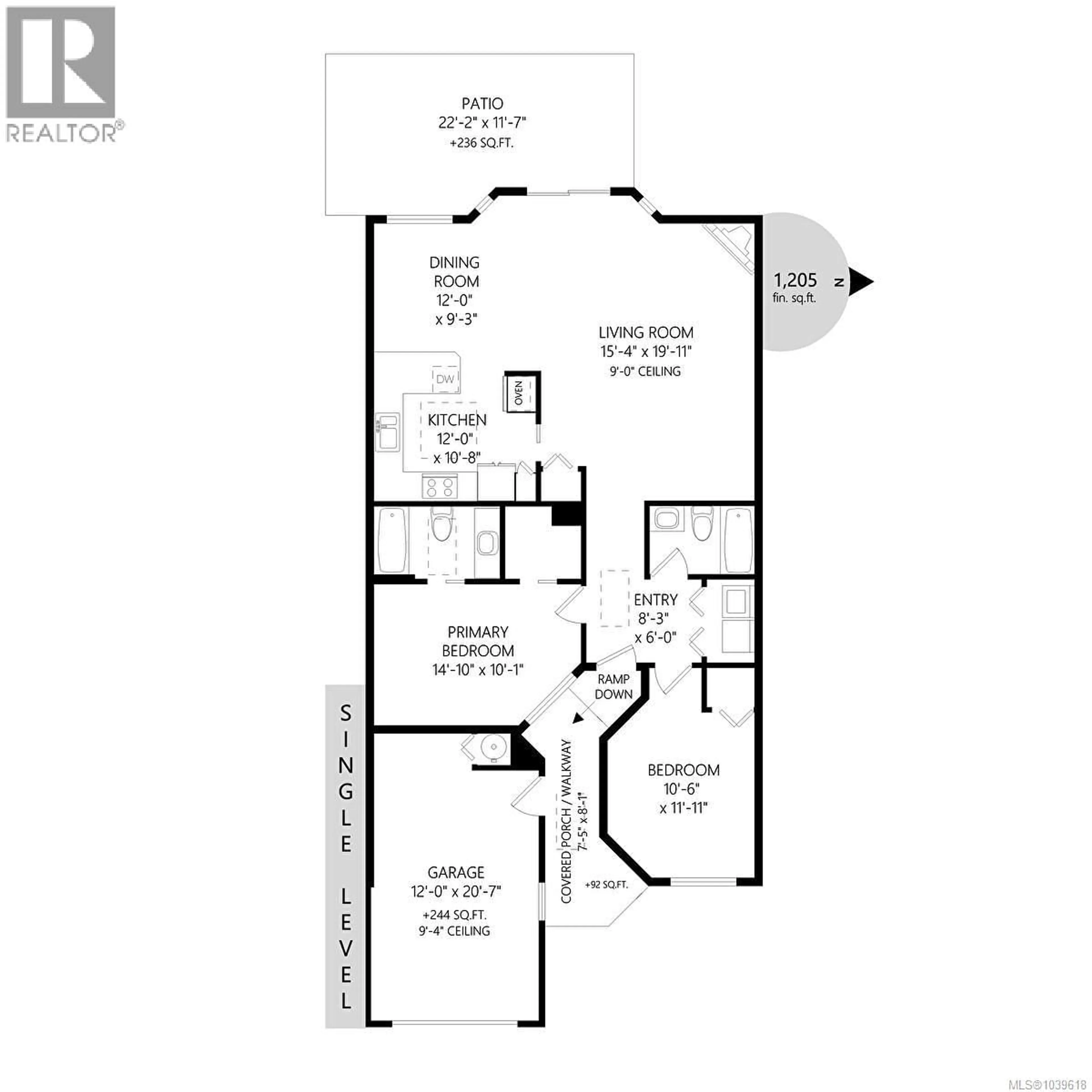 Floor plan for 25 - 2979 RIVER ROAD, Chemainus British Columbia V0R1K3