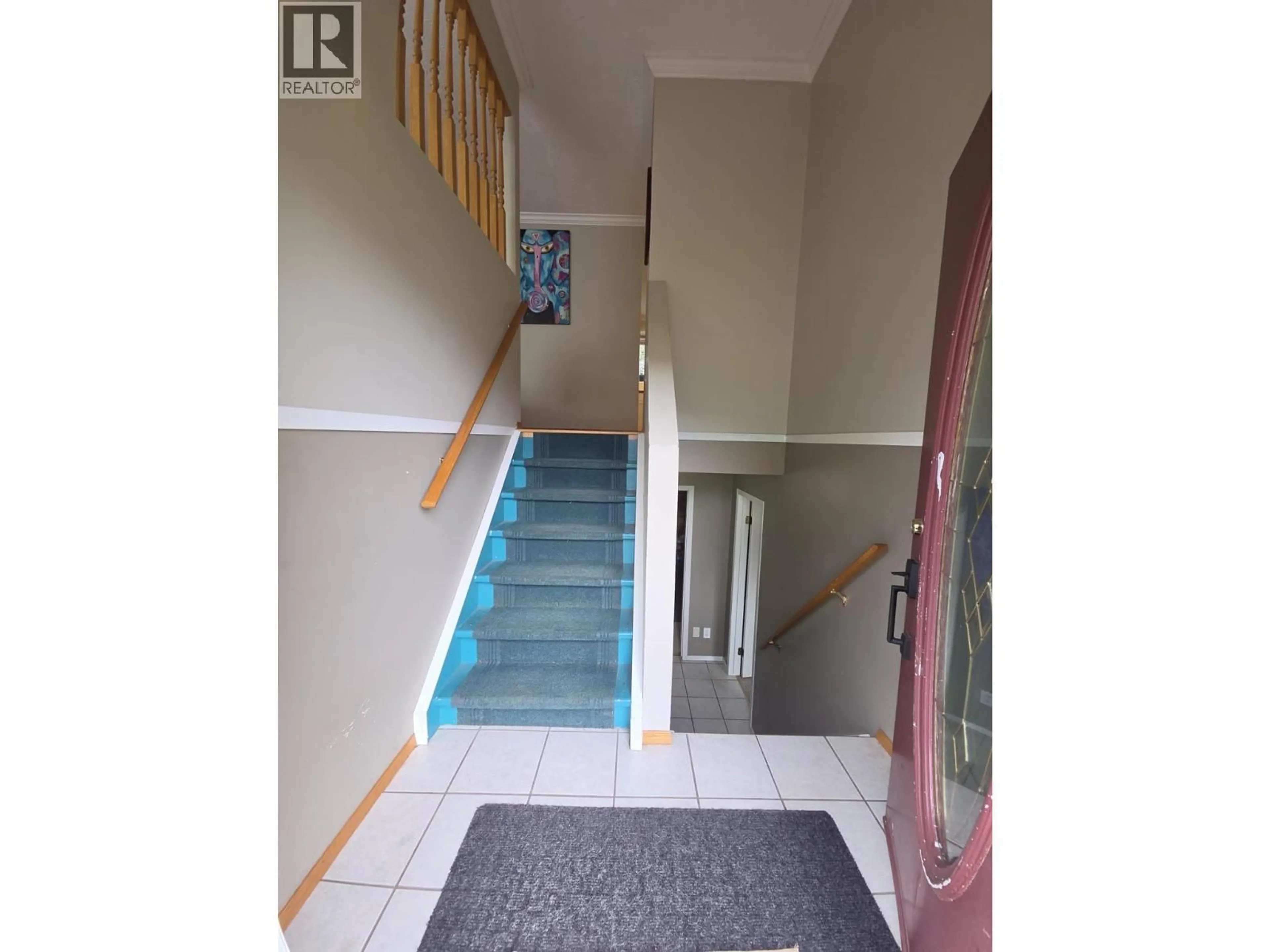 Indoor foyer for 16 KISKATINAW PLACE, Tumbler Ridge British Columbia V0C2W0