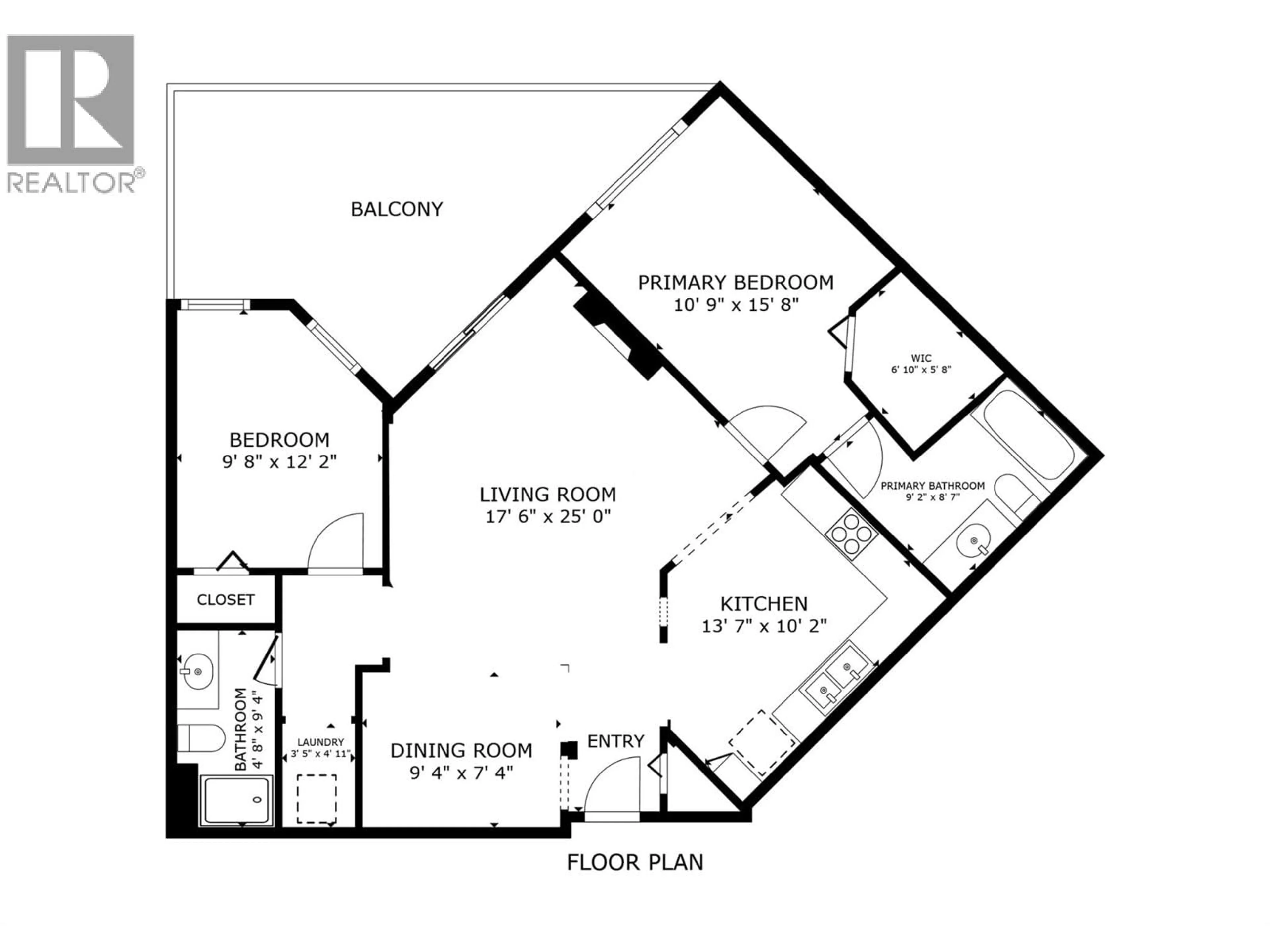 Floor plan for 314 - 3880 BROWN ROAD, West Kelowna British Columbia V4T2J5