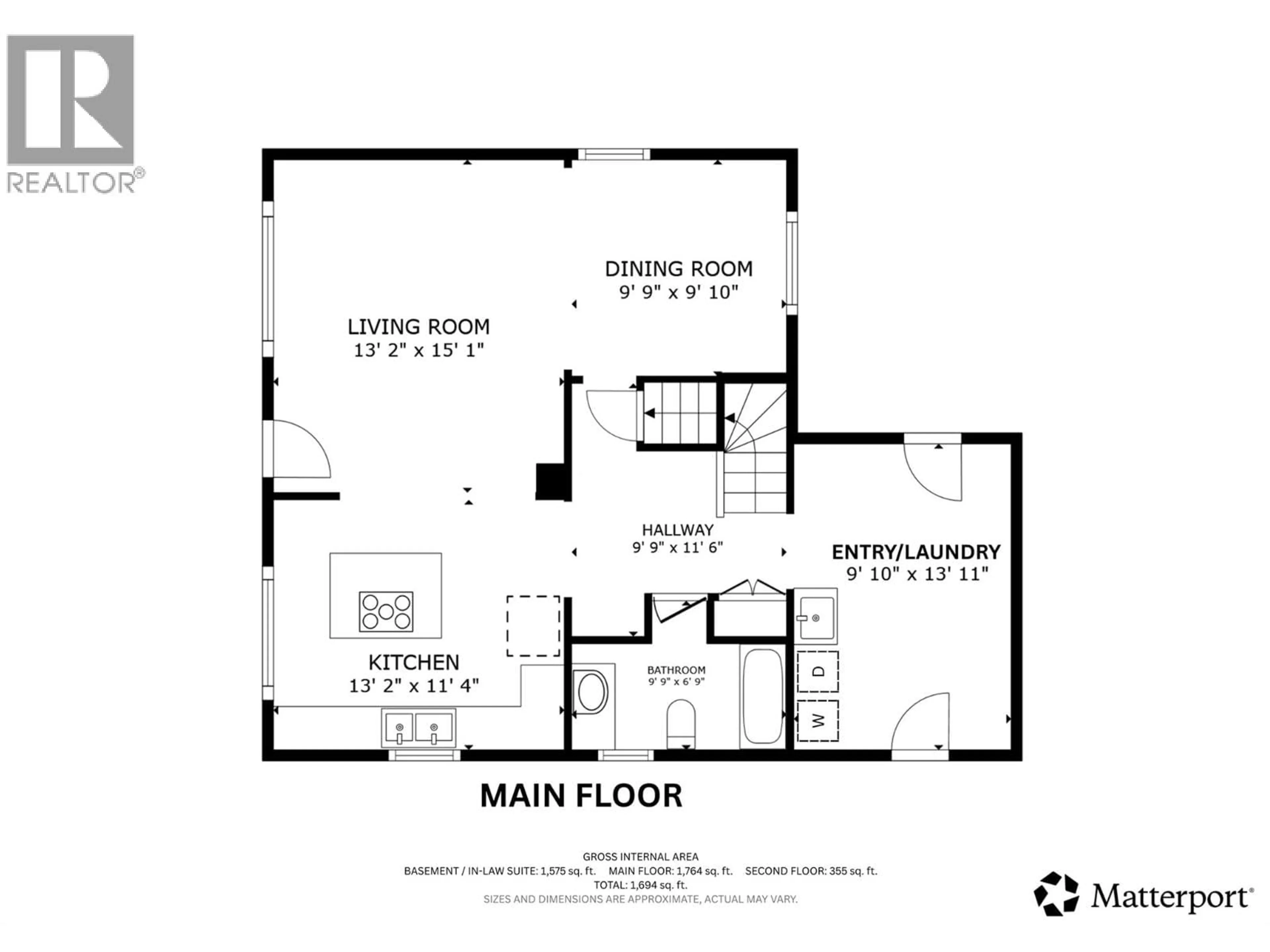 Floor plan for 9211 6 HIGHWAY, Coldstream British Columbia V1B3B5