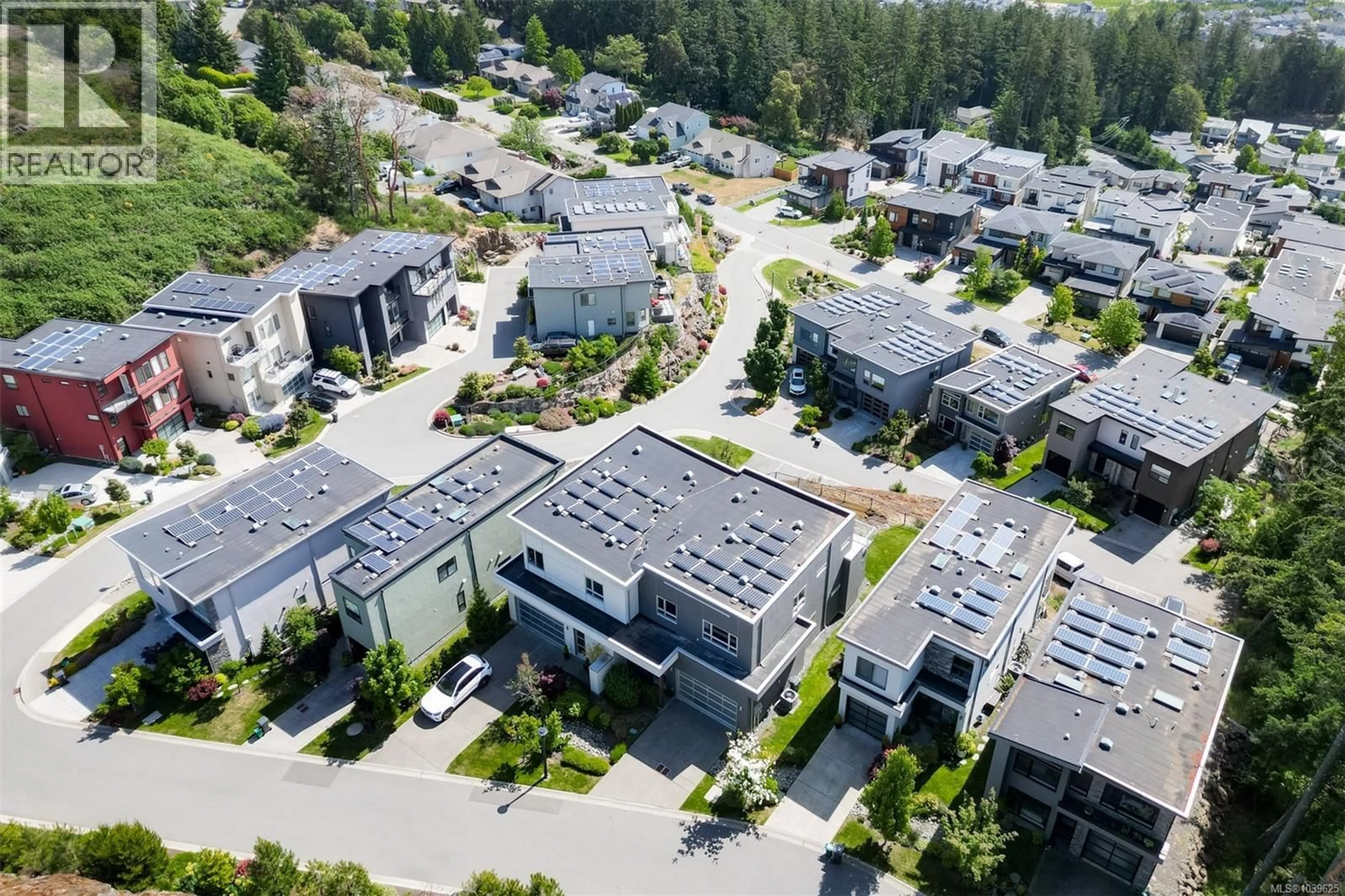 A pic from outside/outdoor area/front of a property/back of a property/a pic from drone, street for 118 - 539 DELORA DRIVE, Colwood British Columbia V9C0M2