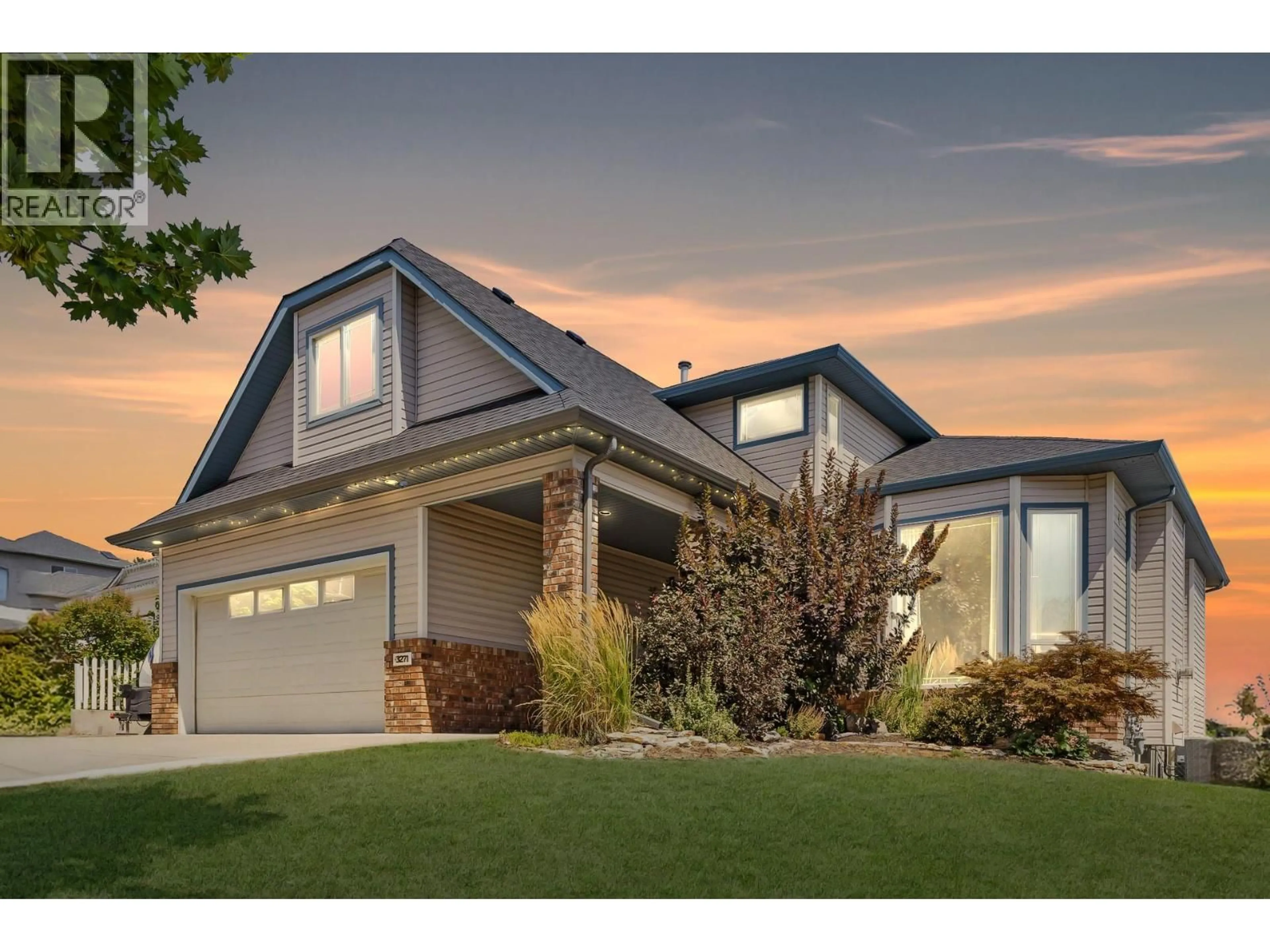Home with vinyl exterior material, street for 3271 DEER RIDGE COURT, West Kelowna British Columbia V4T2R3