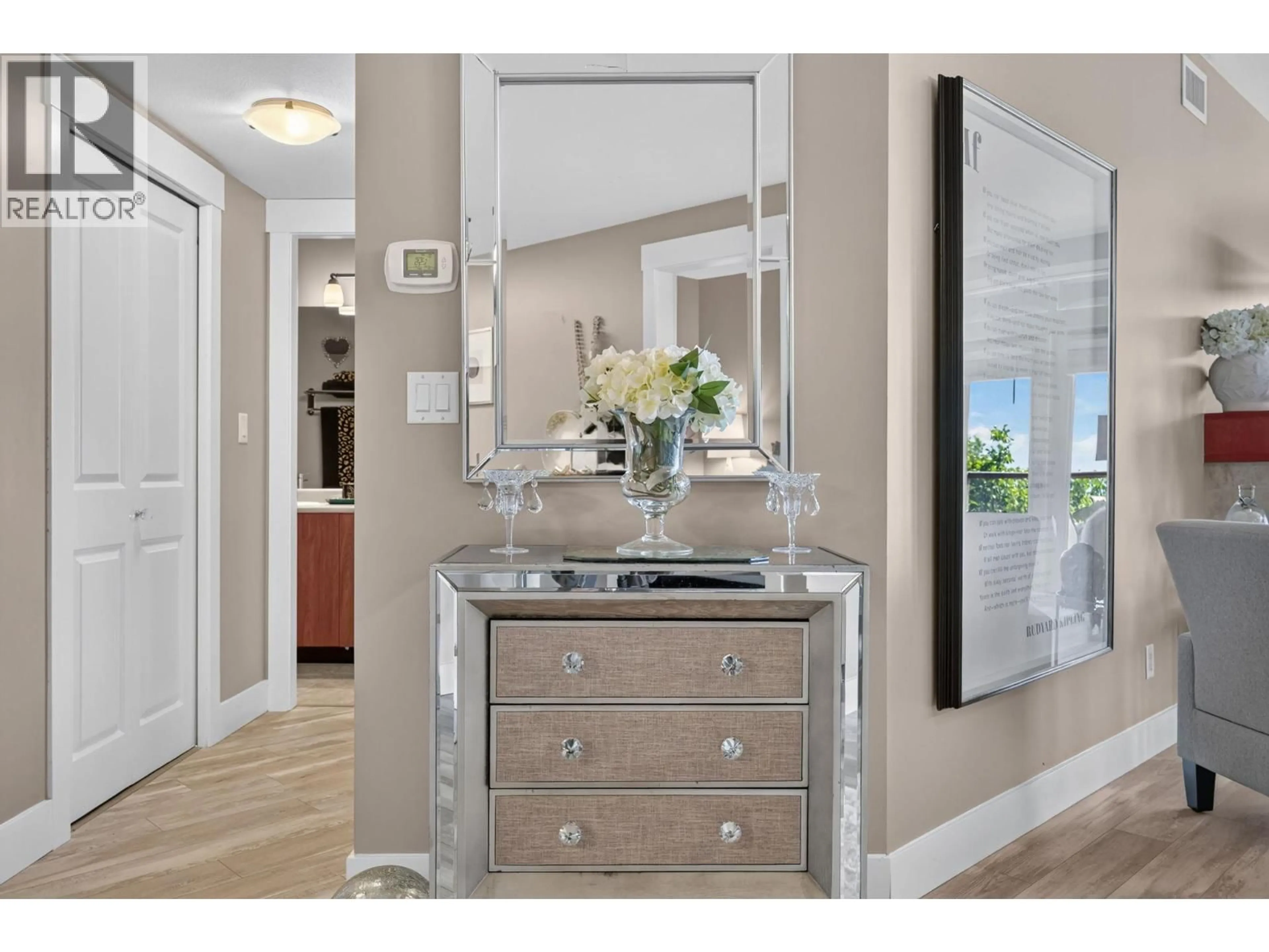 Indoor entryway for 336 - 4205 GELLATLY ROAD, West Kelowna British Columbia V4T2K5