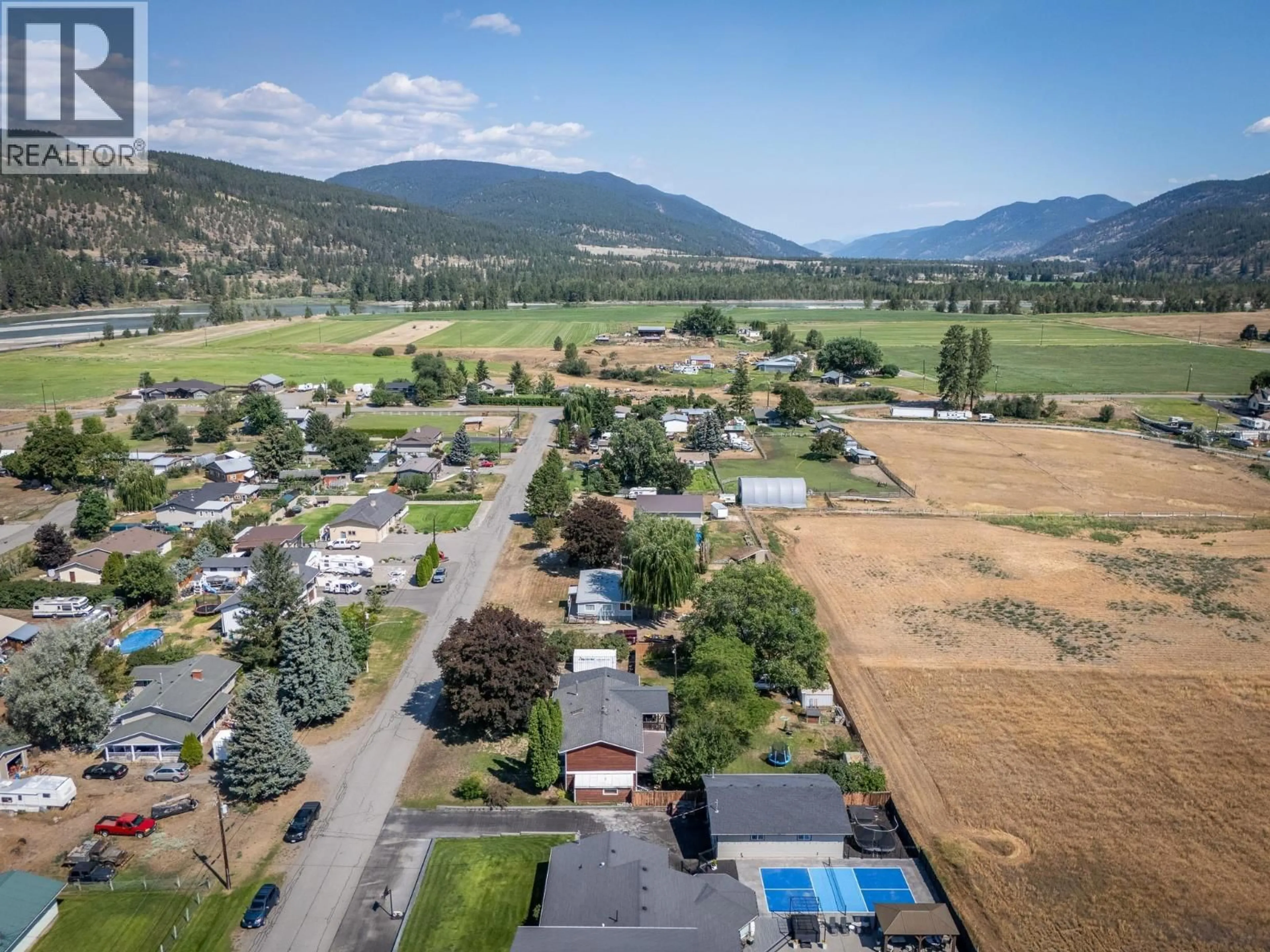A pic from outside/outdoor area/front of a property/back of a property/a pic from drone, mountain view for 6750 HEFFLEY ROAD, Kamloops British Columbia V2H0B4