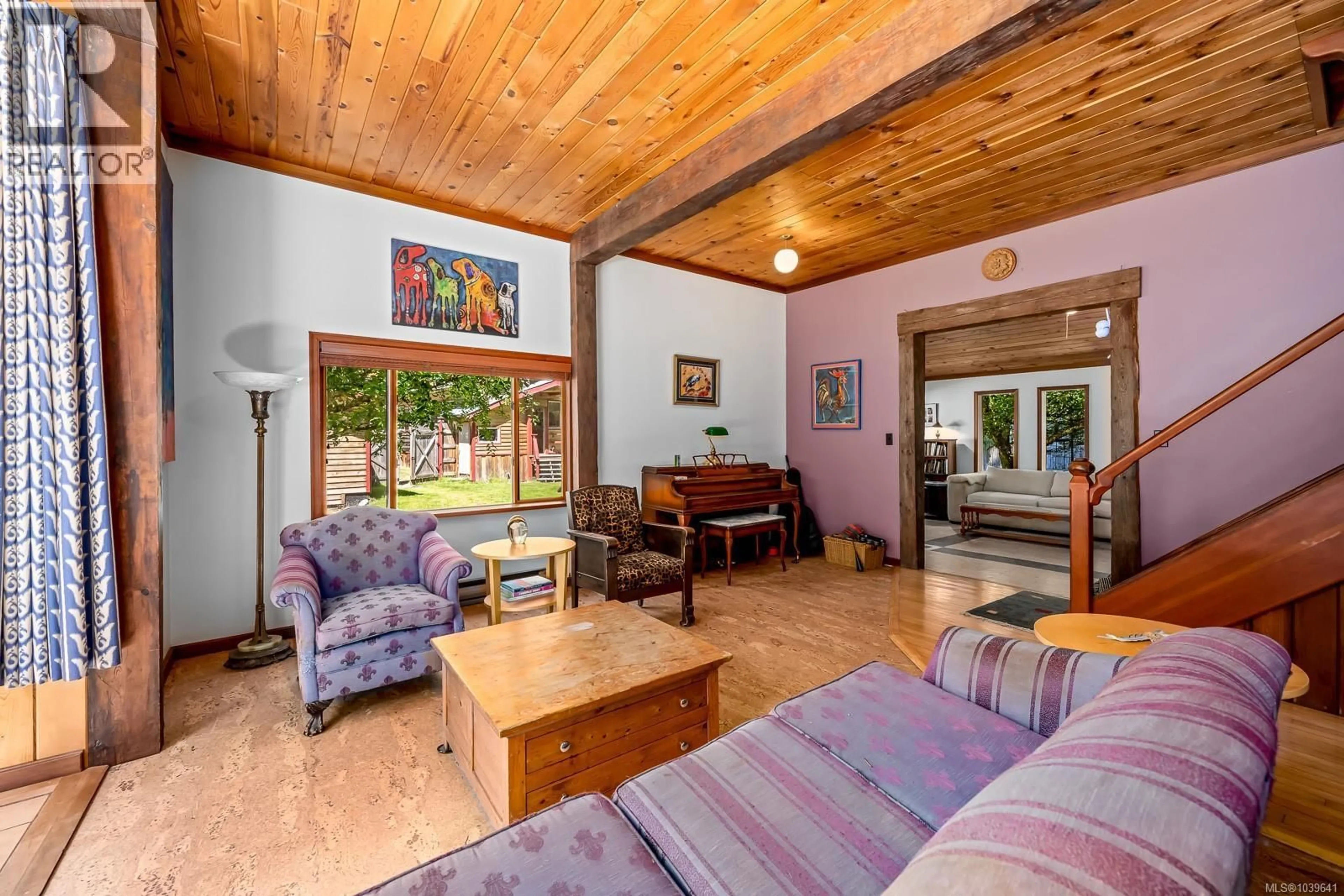 Living room with furniture, unknown for 1416 ROBERTSON ROAD, Cortes Island British Columbia V0P1Z0