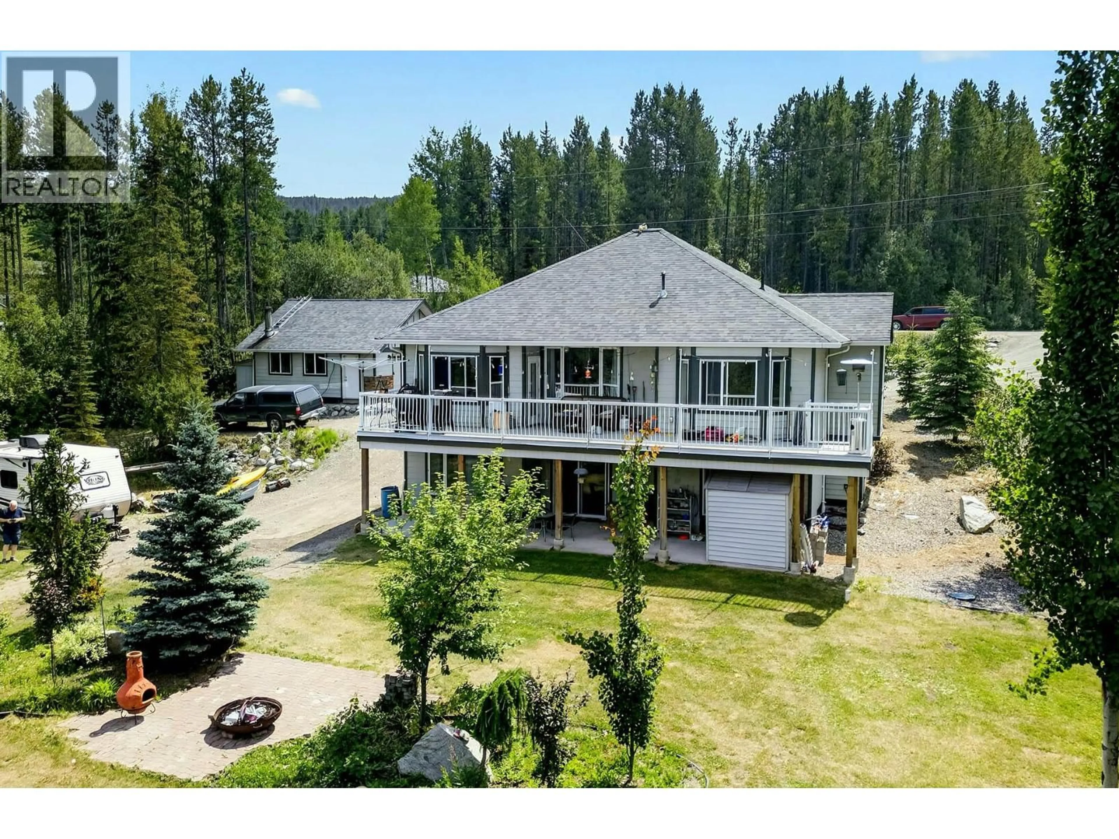 A pic from outside/outdoor area/front of a property/back of a property/a pic from drone, mountain view for 3833 MARMOT ROAD, Kamloops British Columbia V1S1Y8