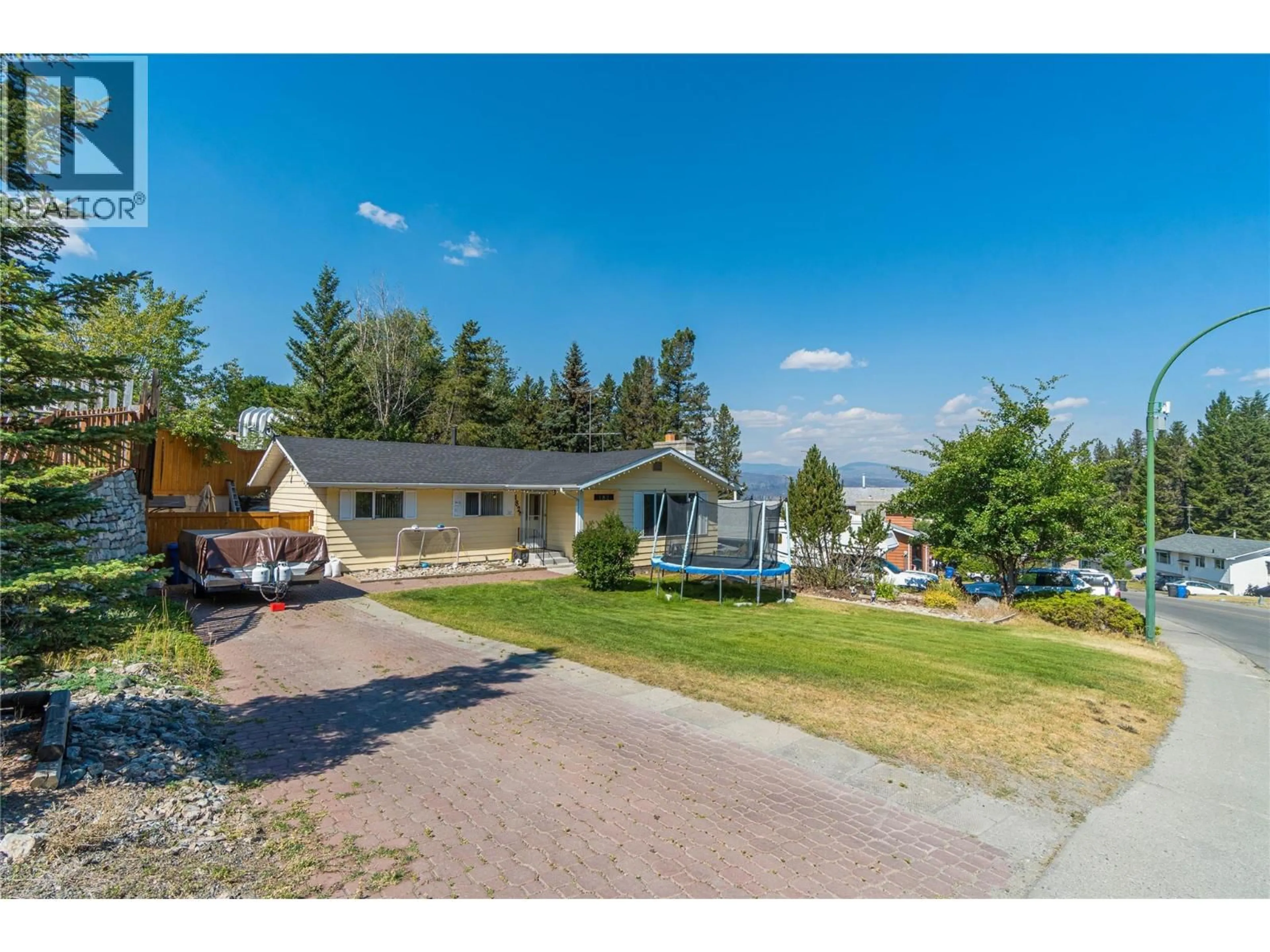A pic from outside/outdoor area/front of a property/back of a property/a pic from drone, unknown for 182 JASPER DRIVE, Logan Lake British Columbia V0K1W0