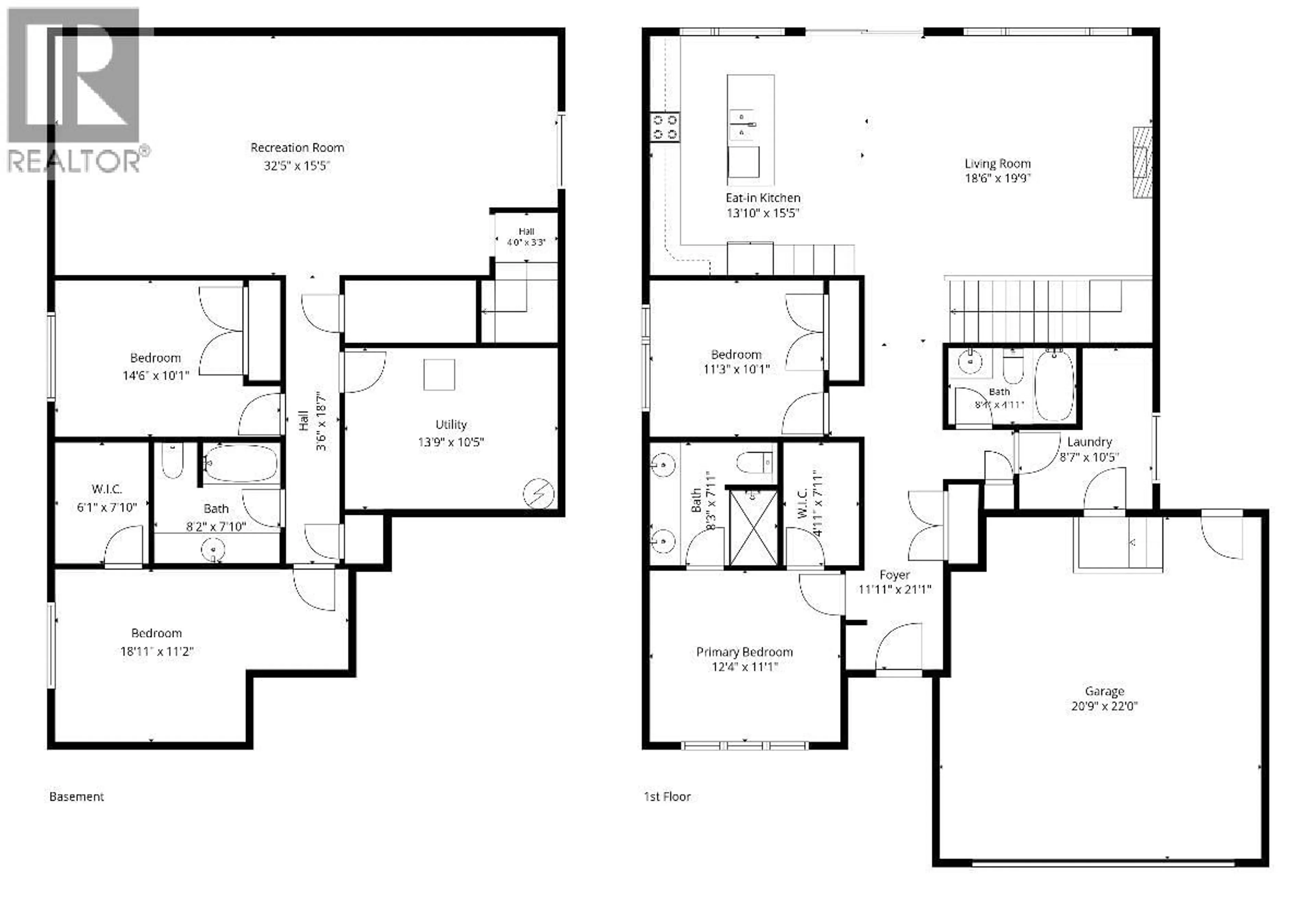 Floor plan for 1814 FOXWOOD TRAIL, Windermere British Columbia V0B2L2