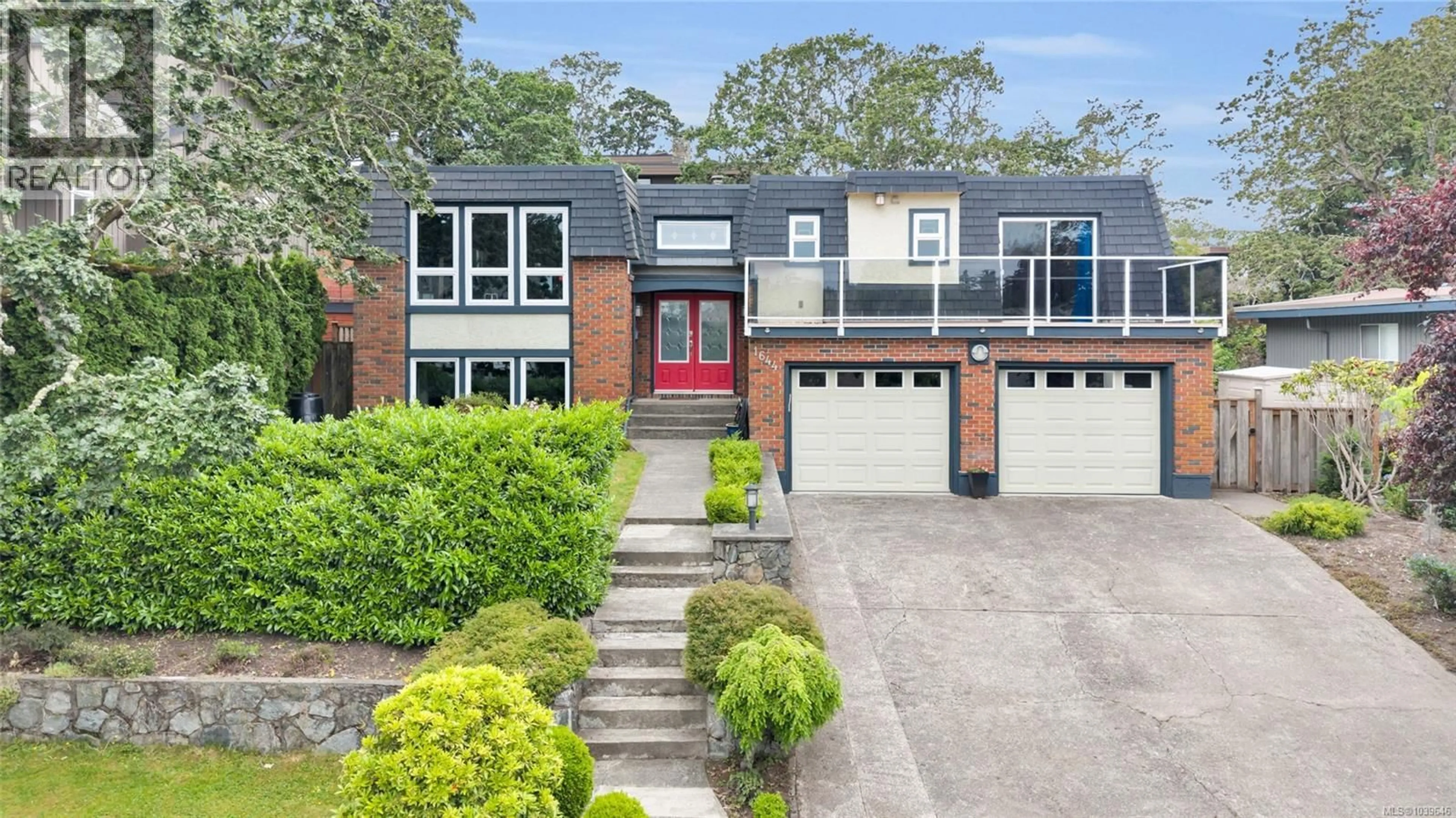 Home with brick exterior material, street for 1644 BARKSDALE DRIVE, Saanich British Columbia V8N4Z8
