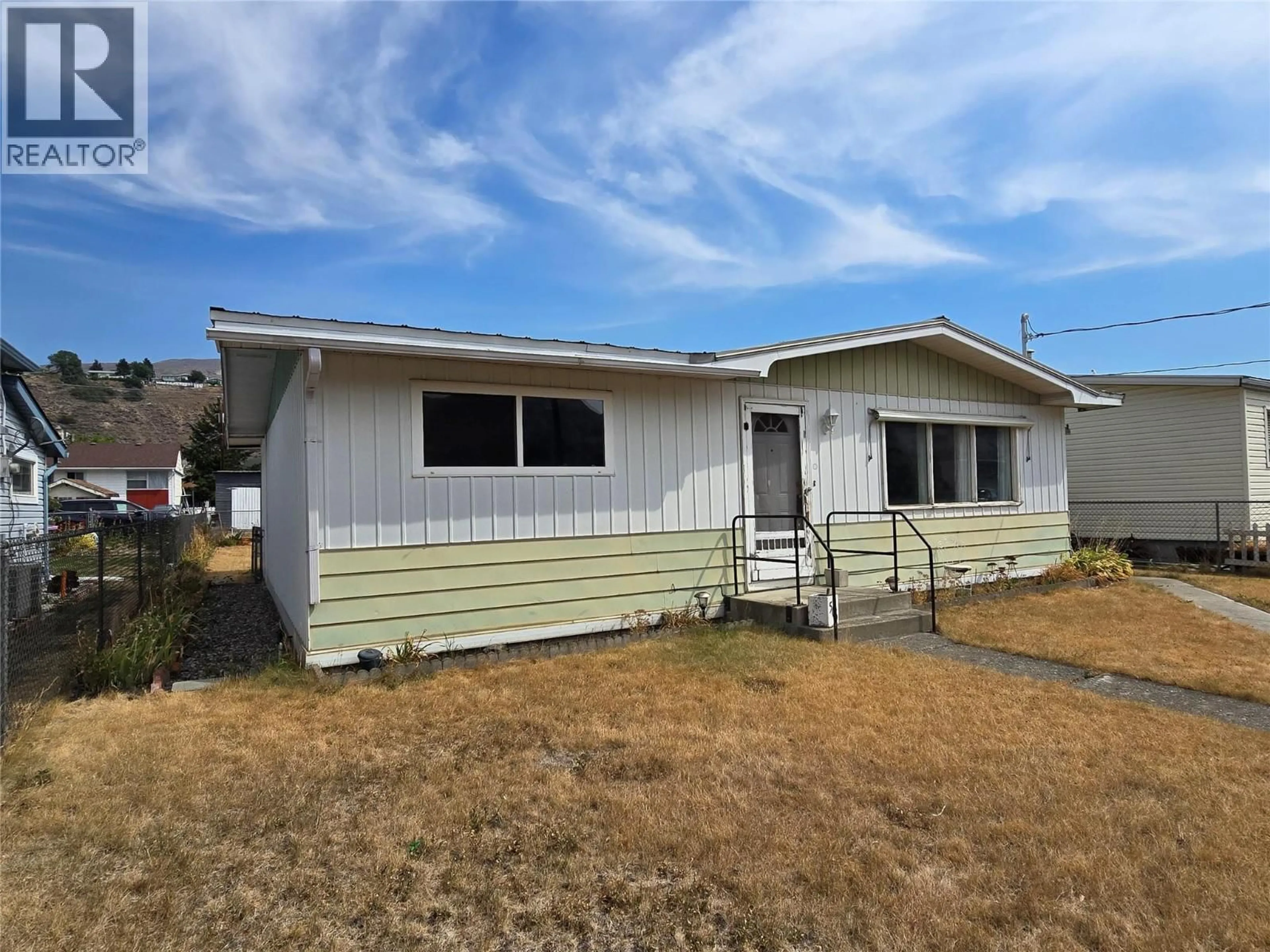 Home with vinyl exterior material, street for 506 BANCROFT STREET, Ashcroft British Columbia V0K1A0
