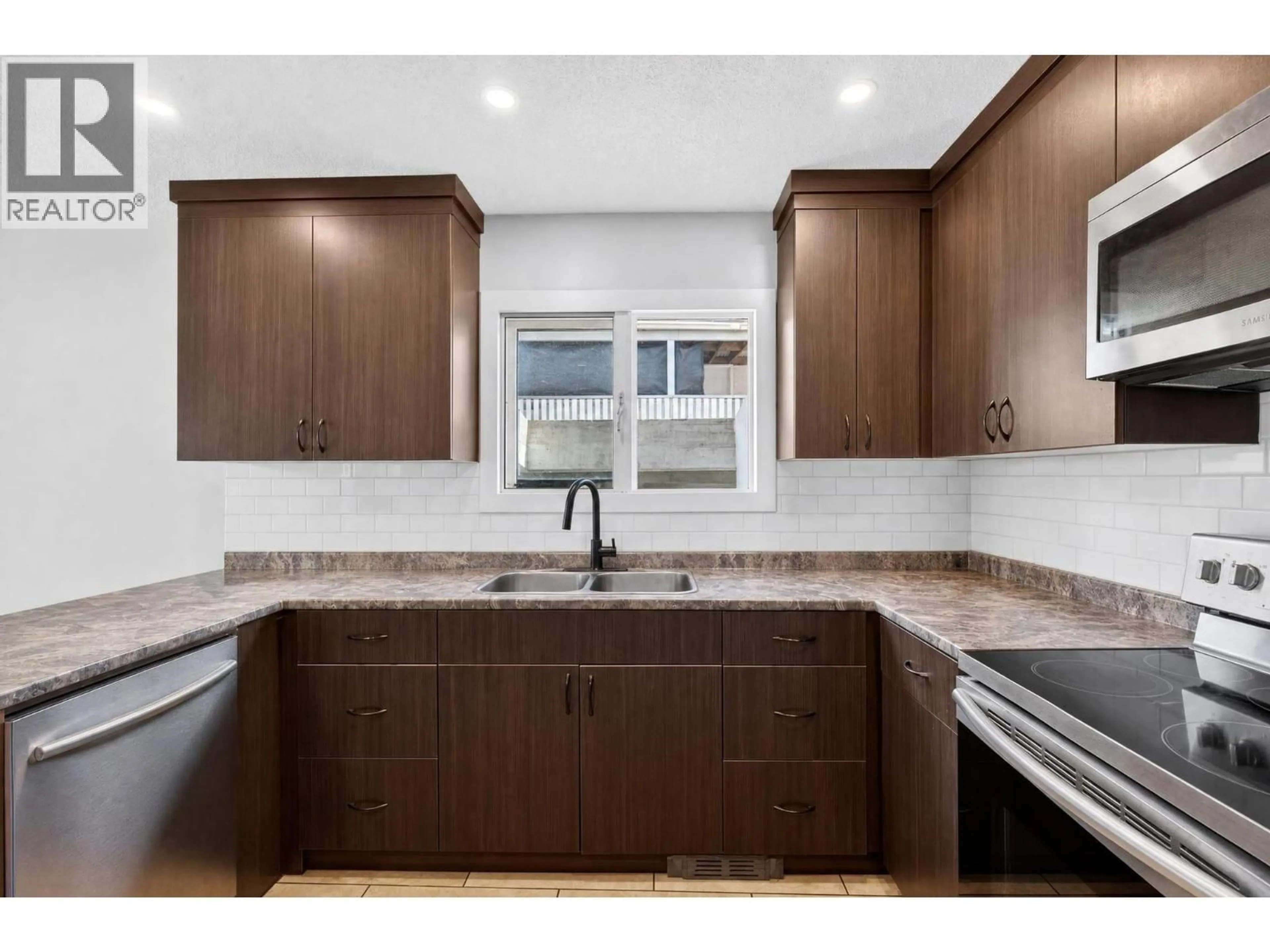 Standard kitchen, ceramic/tile floor for 4202 16 AVENUE, Vernon British Columbia V1T6P1