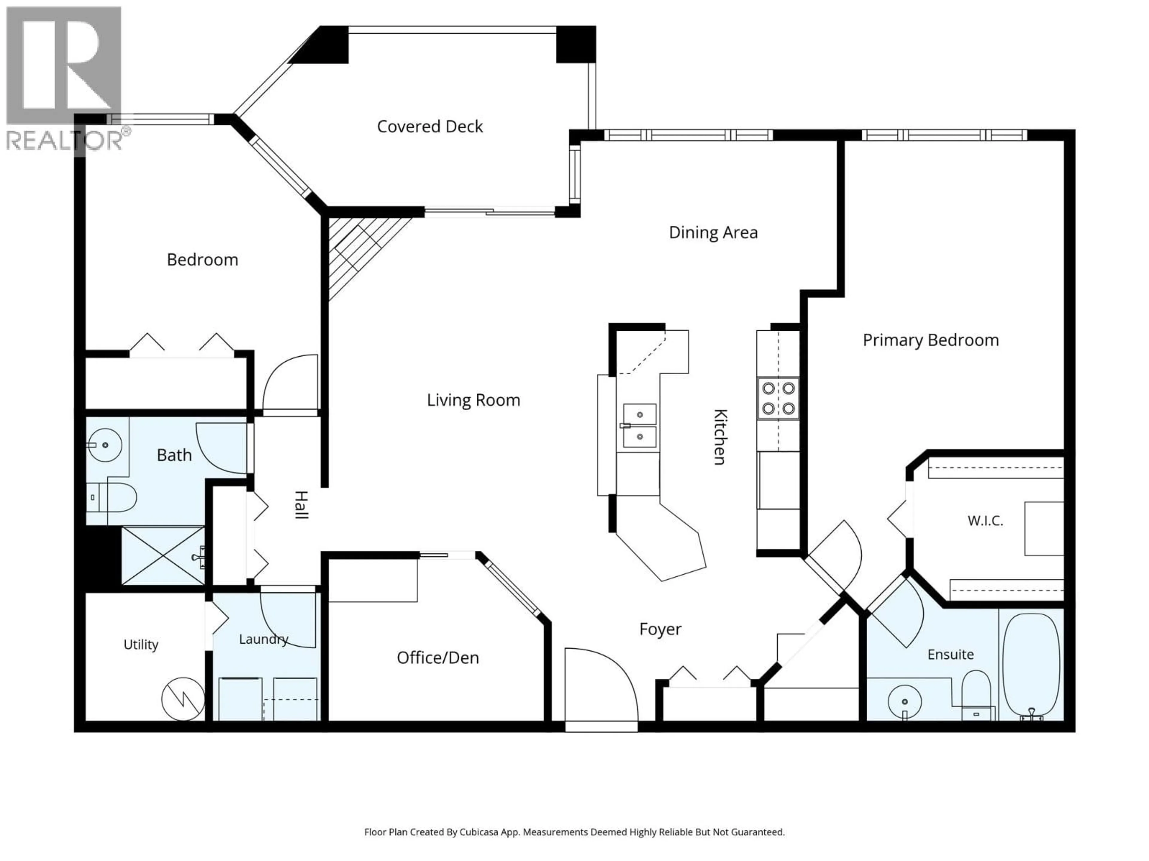 Floor plan for 406 - 950 LORNE STREET, Kamloops British Columbia V2C5M4