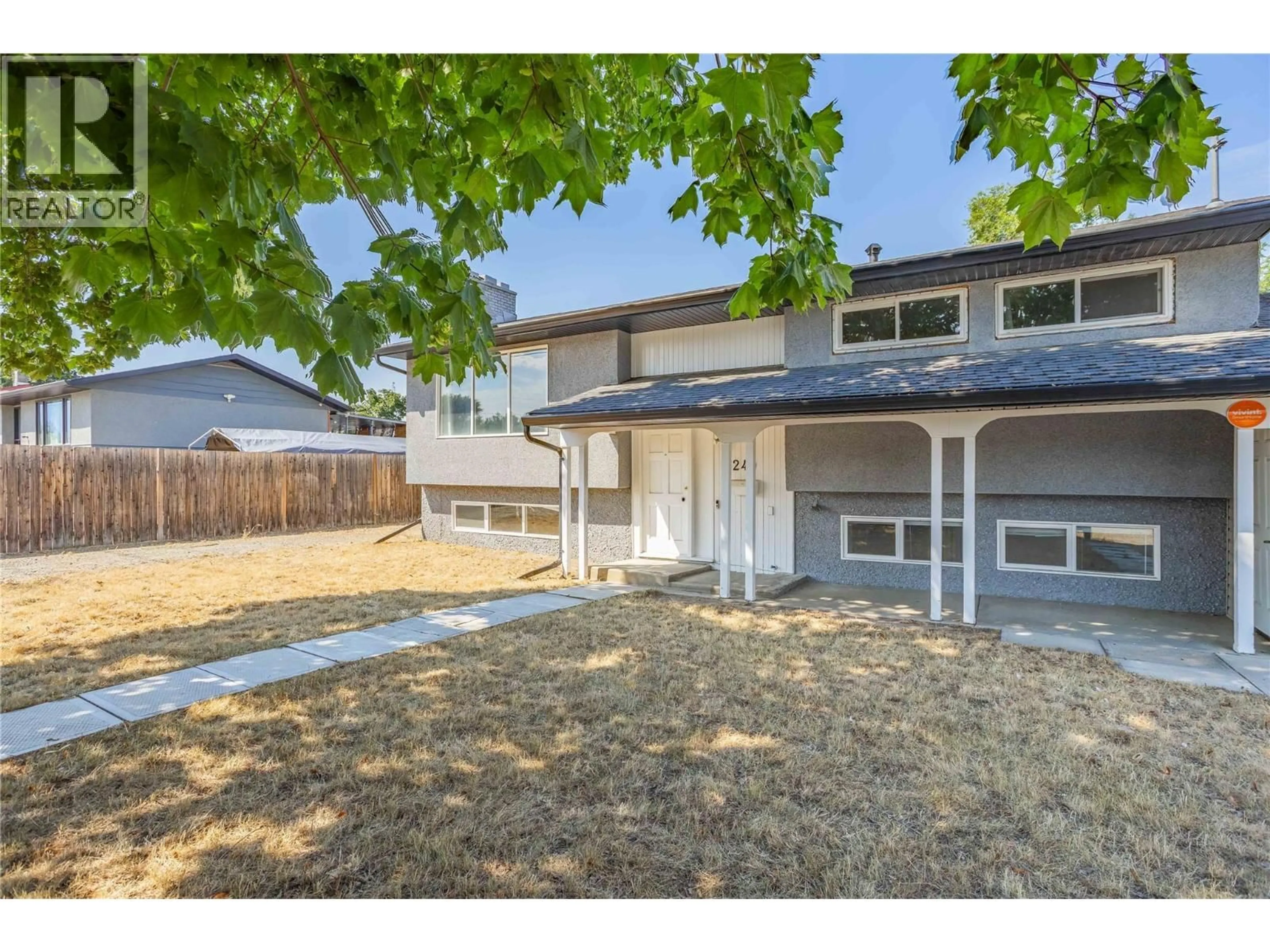 A pic from outside/outdoor area/front of a property/back of a property/a pic from drone, street for 240 PETCH ROAD, Kelowna British Columbia V1X3S4