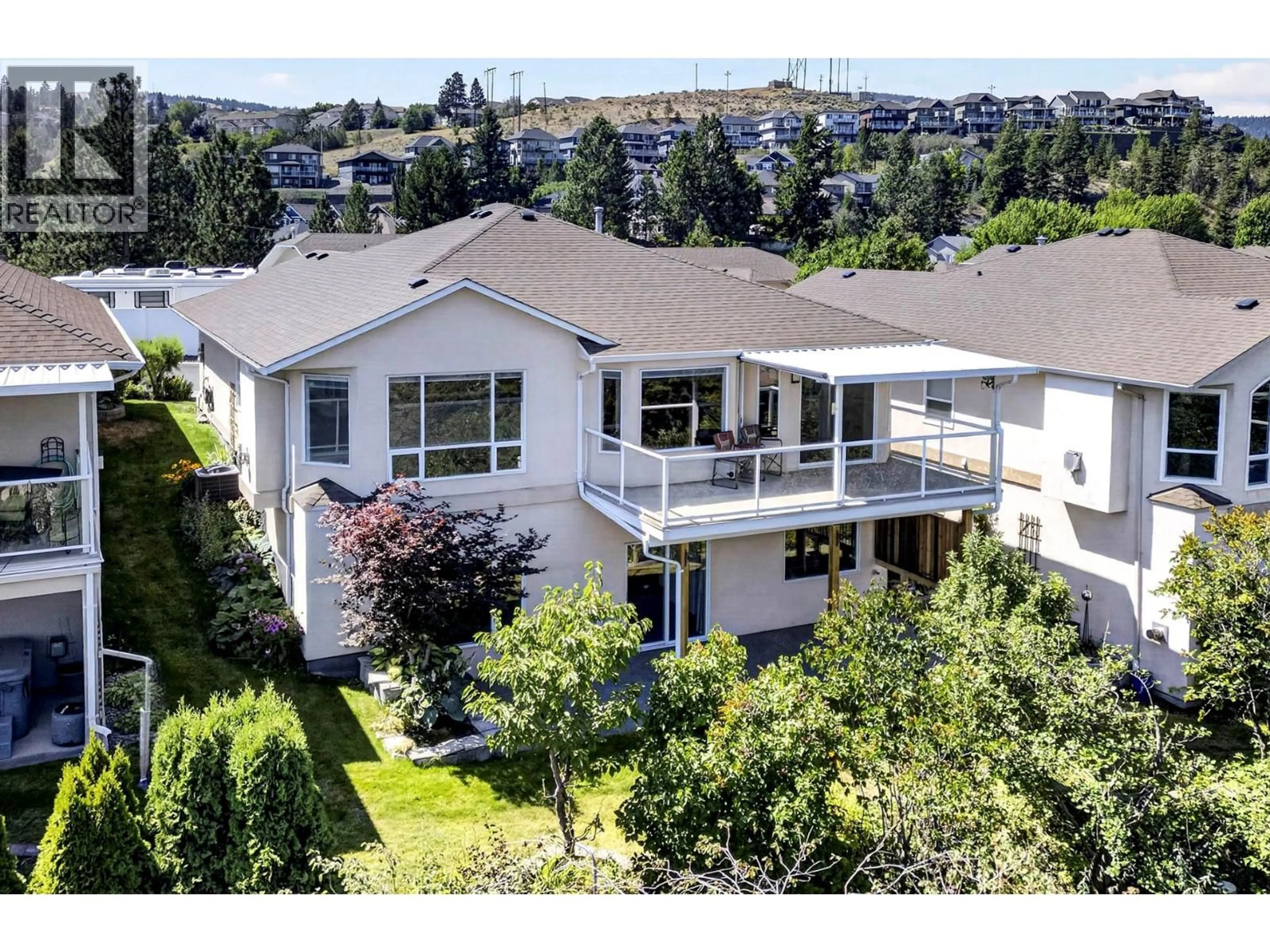 A pic from outside/outdoor area/front of a property/back of a property/a pic from drone, mountain view for 31 - 1575 SPRINGHILL DRIVE, Kamloops British Columbia V2E2N9
