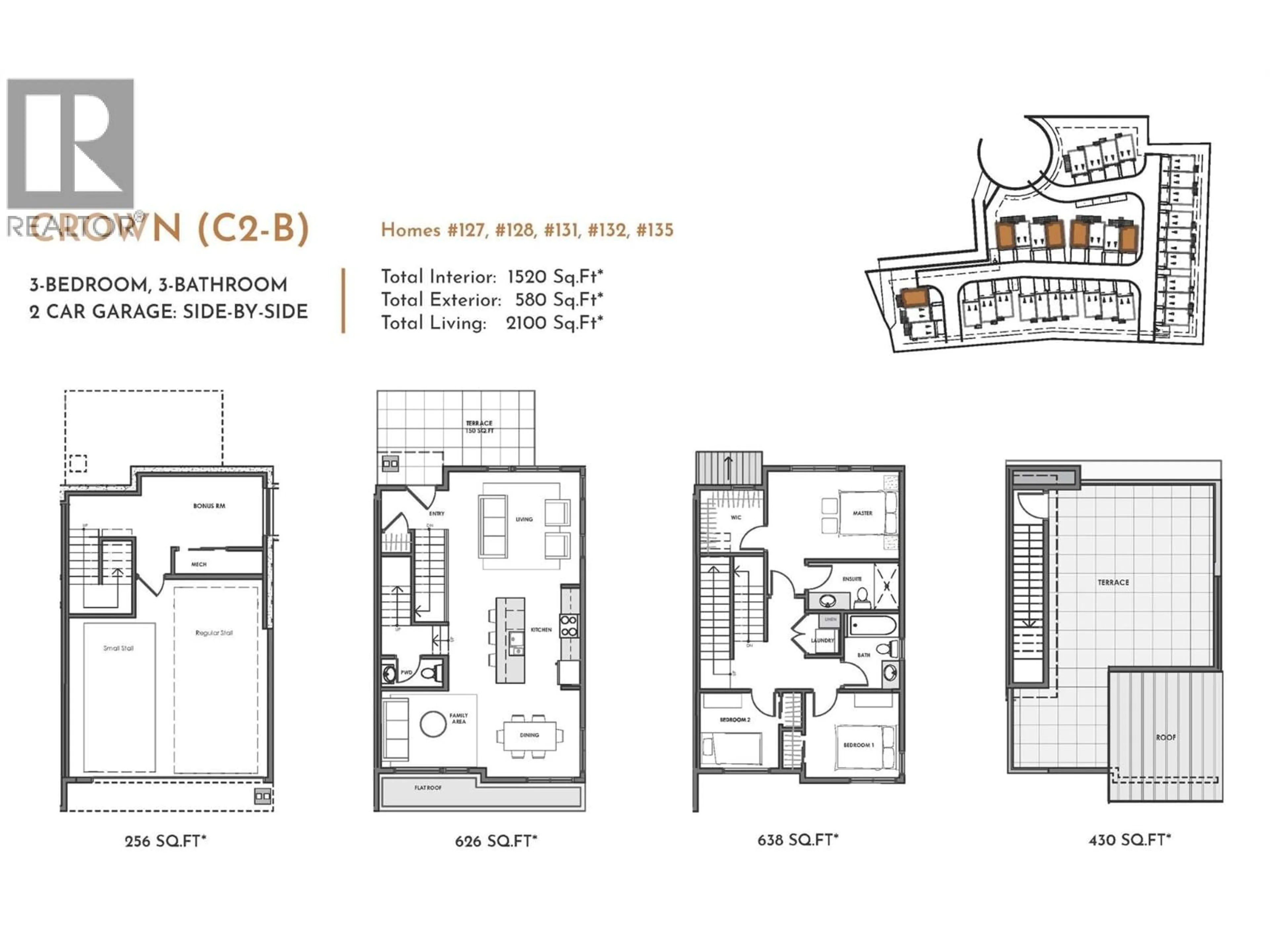 Floor plan for 131 - 1455 CARA GLEN COURT, Kelowna British Columbia V1V3B8