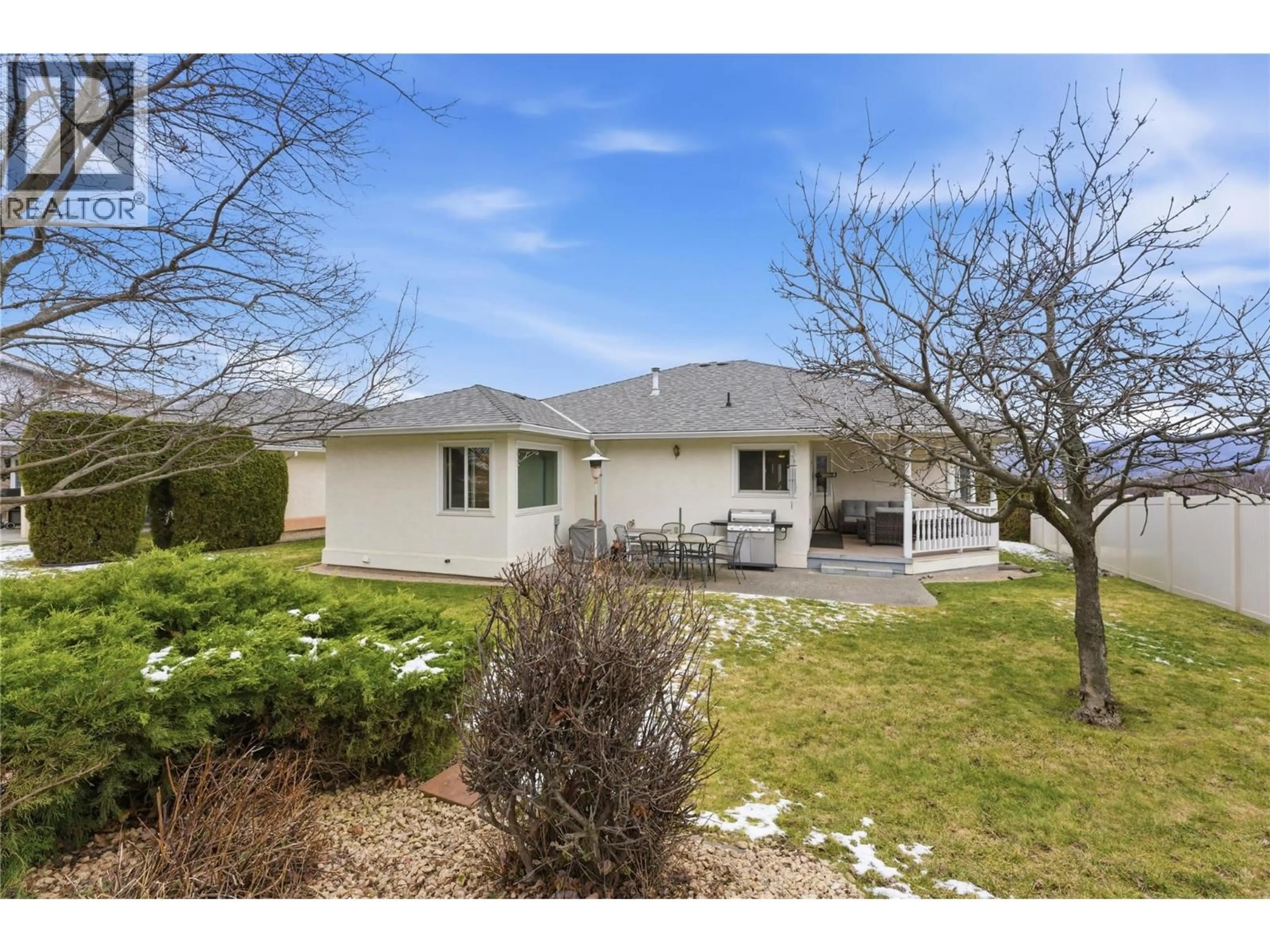 A pic from outside/outdoor area/front of a property/back of a property/a pic from drone, unknown for 17 - 124 SARSONS ROAD, Vernon British Columbia V1B2T9
