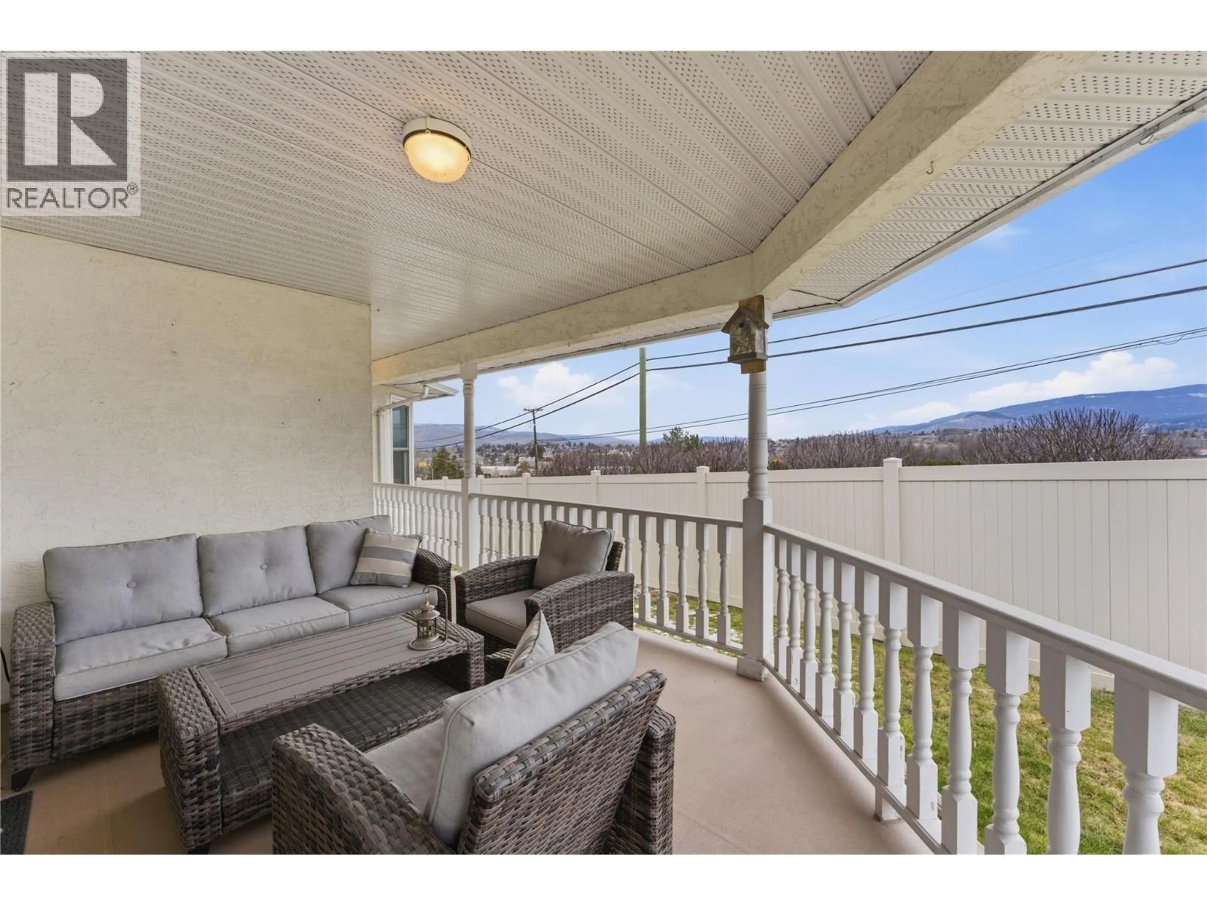 Patio, water/lake/river/ocean view for 17 - 124 SARSONS ROAD, Vernon British Columbia V1B2T9