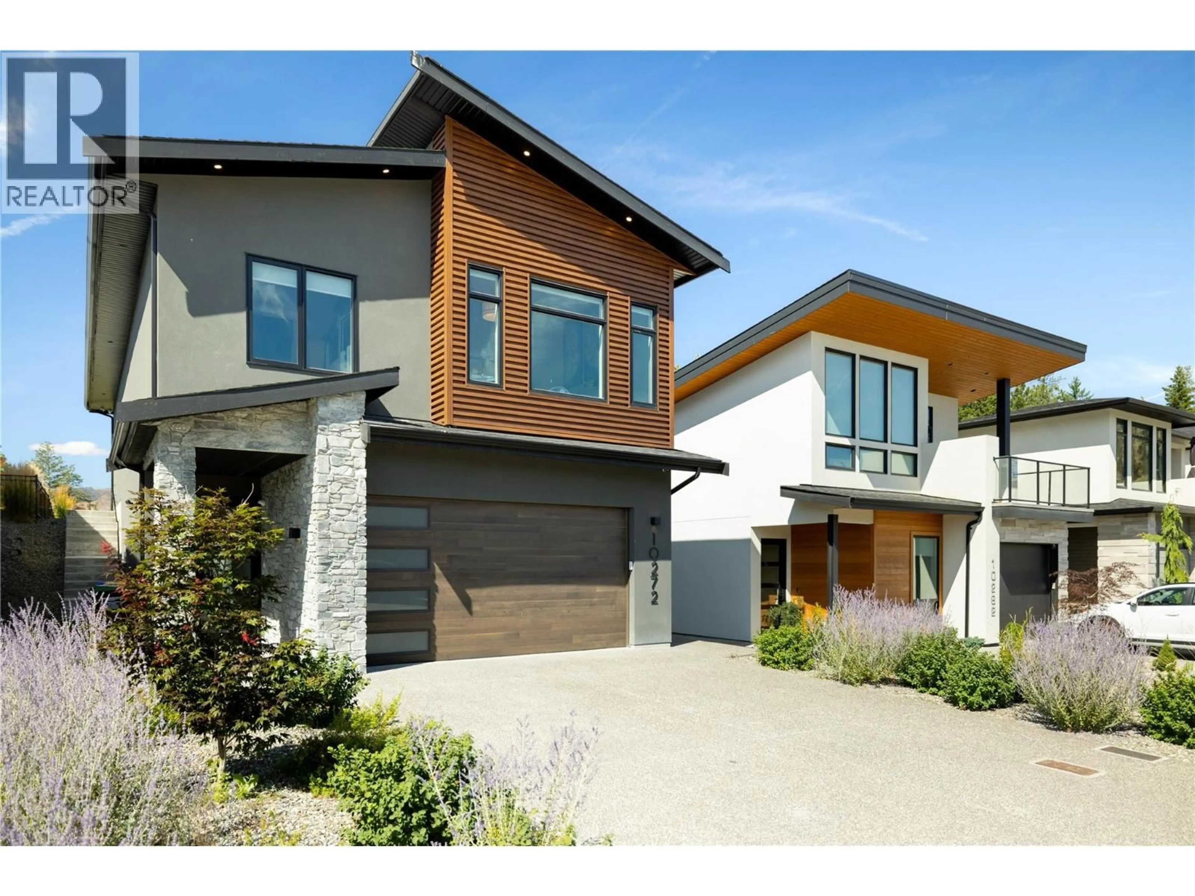 Home with brick exterior material, street for 10272 LONG ROAD, Lake Country British Columbia V4V0A9