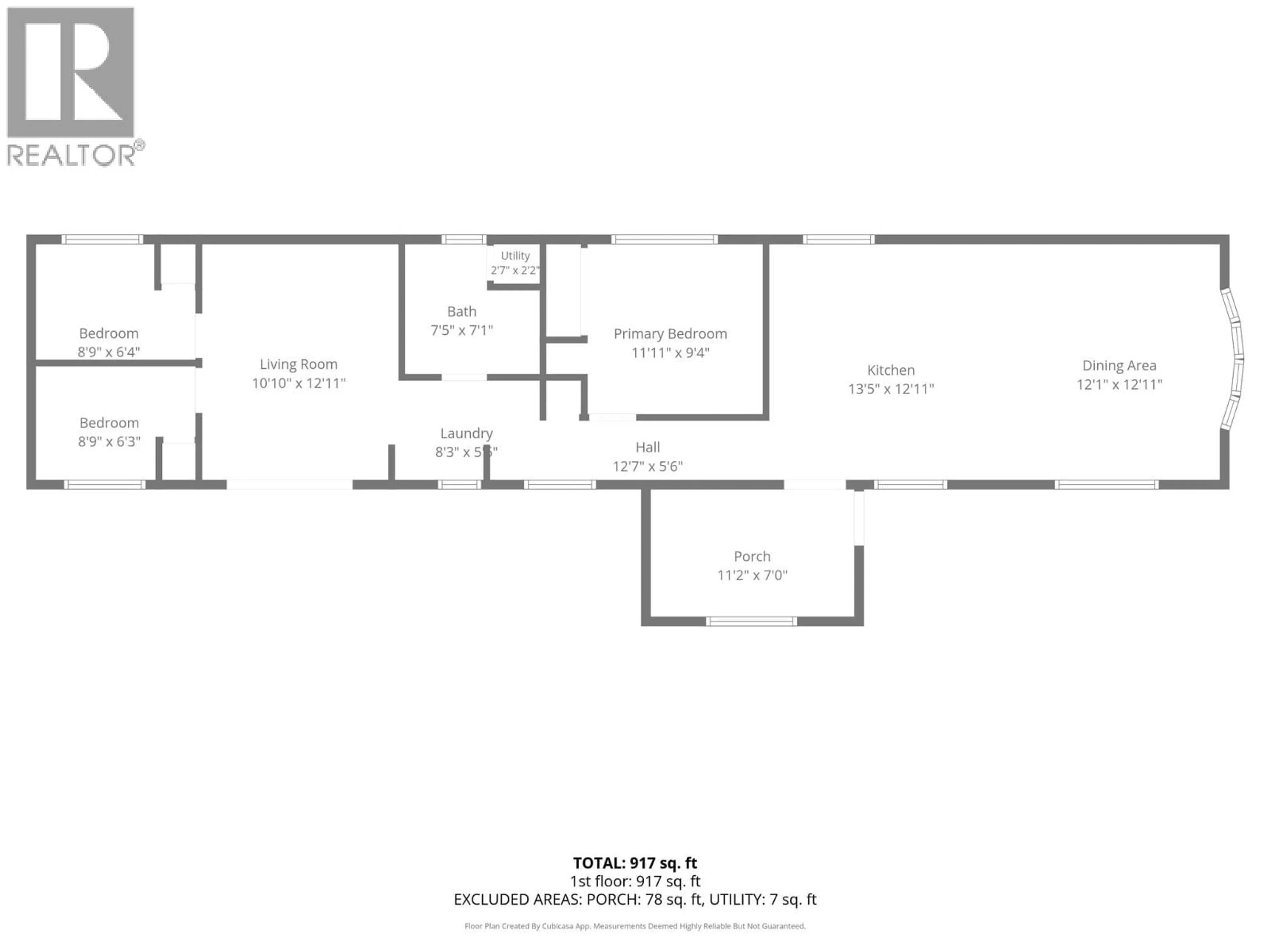 Floor plan for D6 - 7555 HIGHWAY 43 OTHER, Sparwood British Columbia V0B2G1