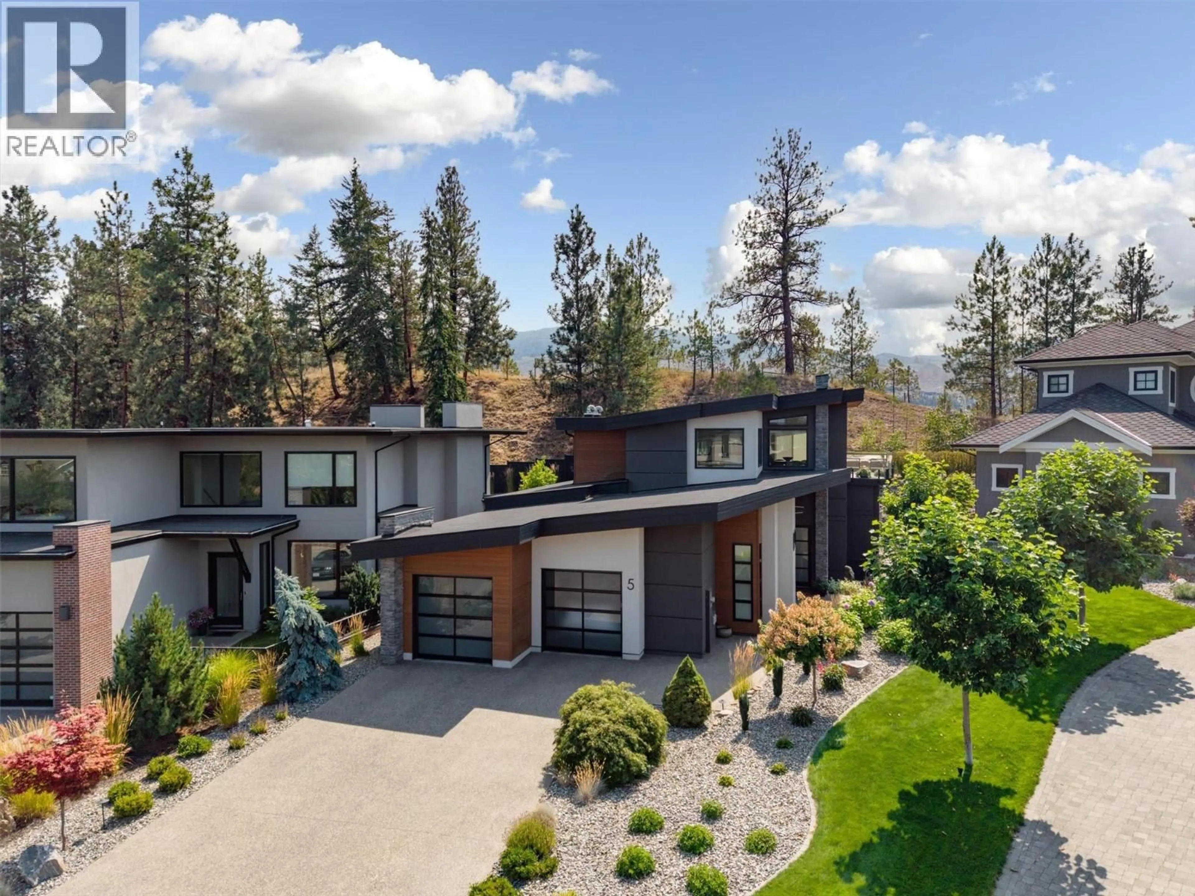 Home with brick exterior material, unknown for 5 - 1150 MISSION RIDGE ROAD, Kelowna British Columbia V1W5M5