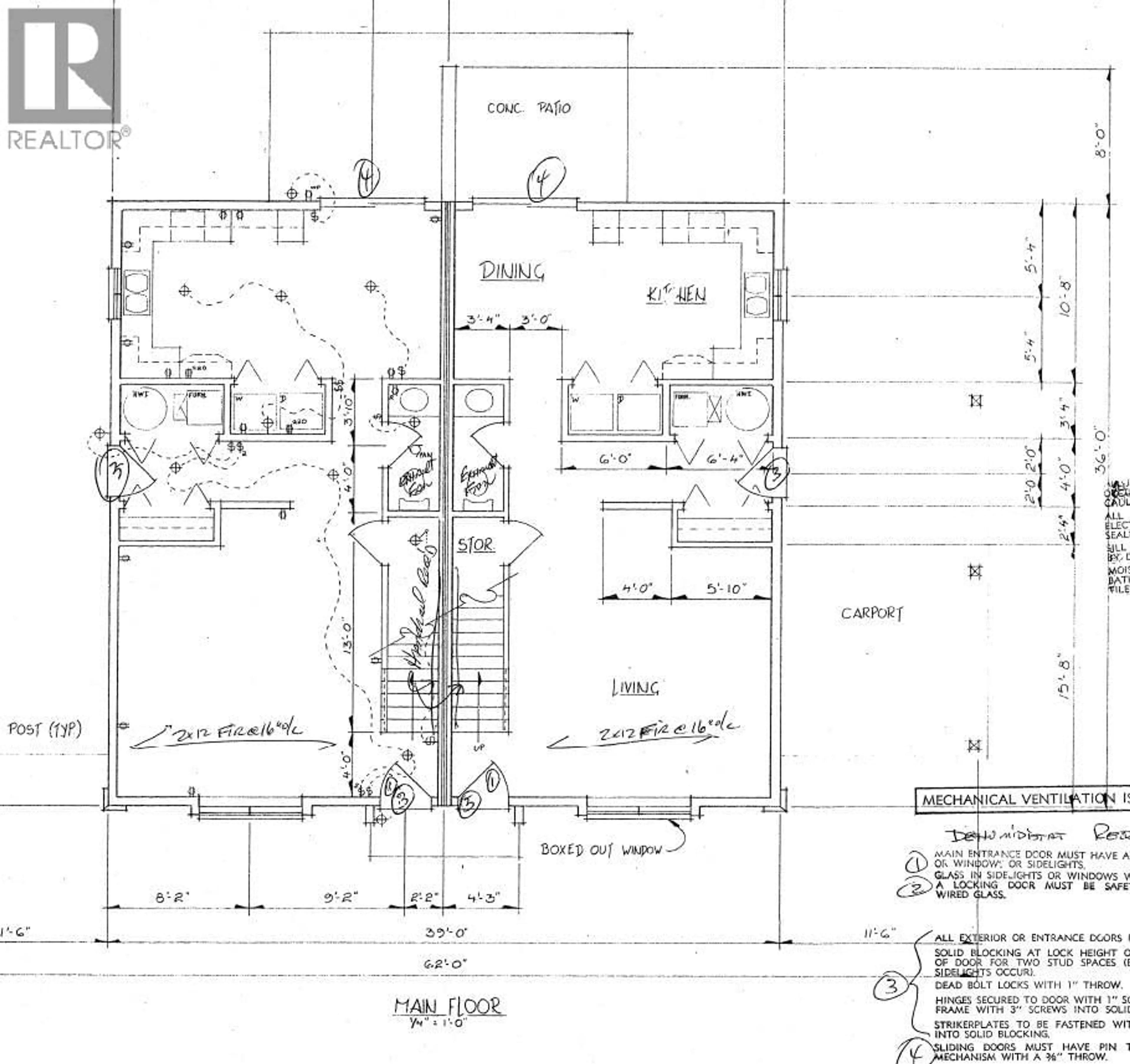 Floor plan for 1033/1035 LAURIER AVENUE, Kelowna British Columbia V1Y6B2