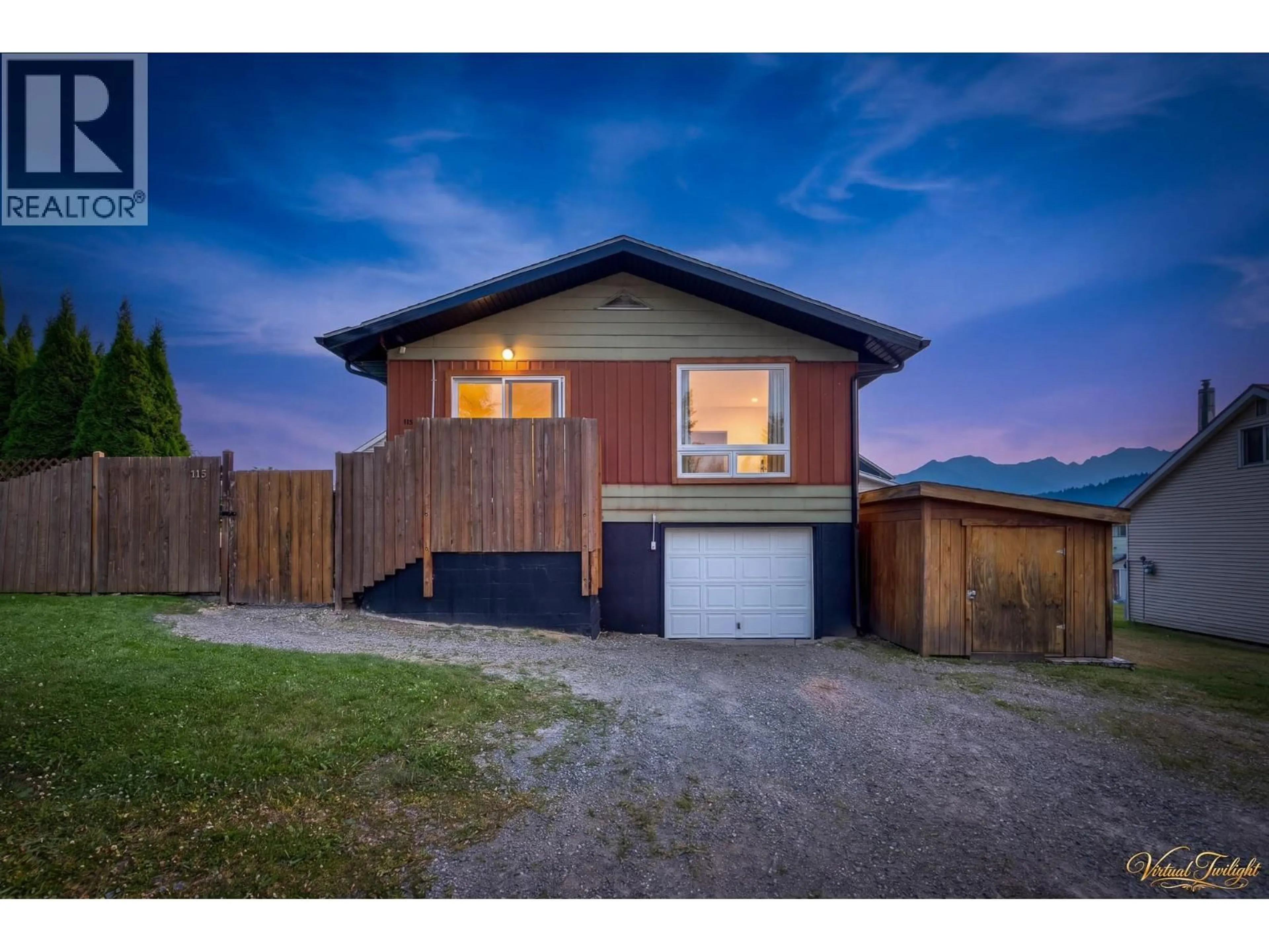 A pic from outside/outdoor area/front of a property/back of a property/a pic from drone, mountain view for 115 15TH STREET, Fernie British Columbia V0B1M0